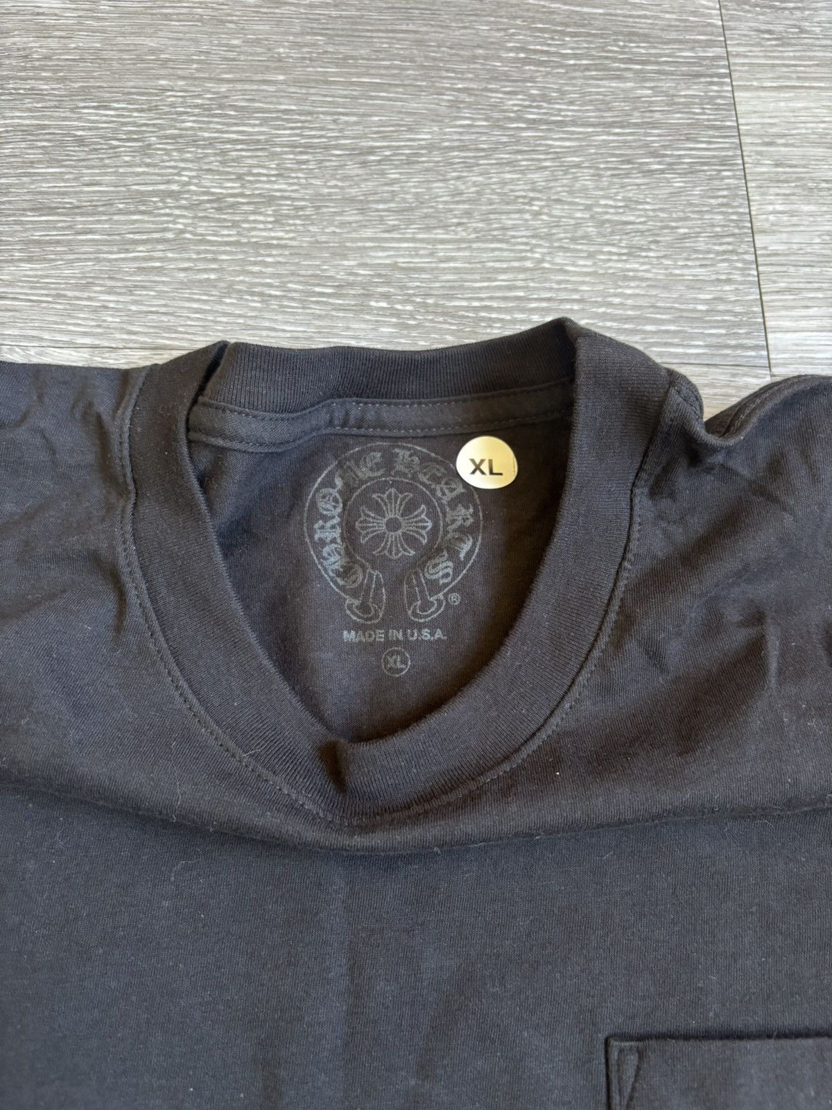 Chrome Hearts Chrome Hearts Black Scroll Tee Size US XL / EU 56 / 4 - 3 Thumbnail