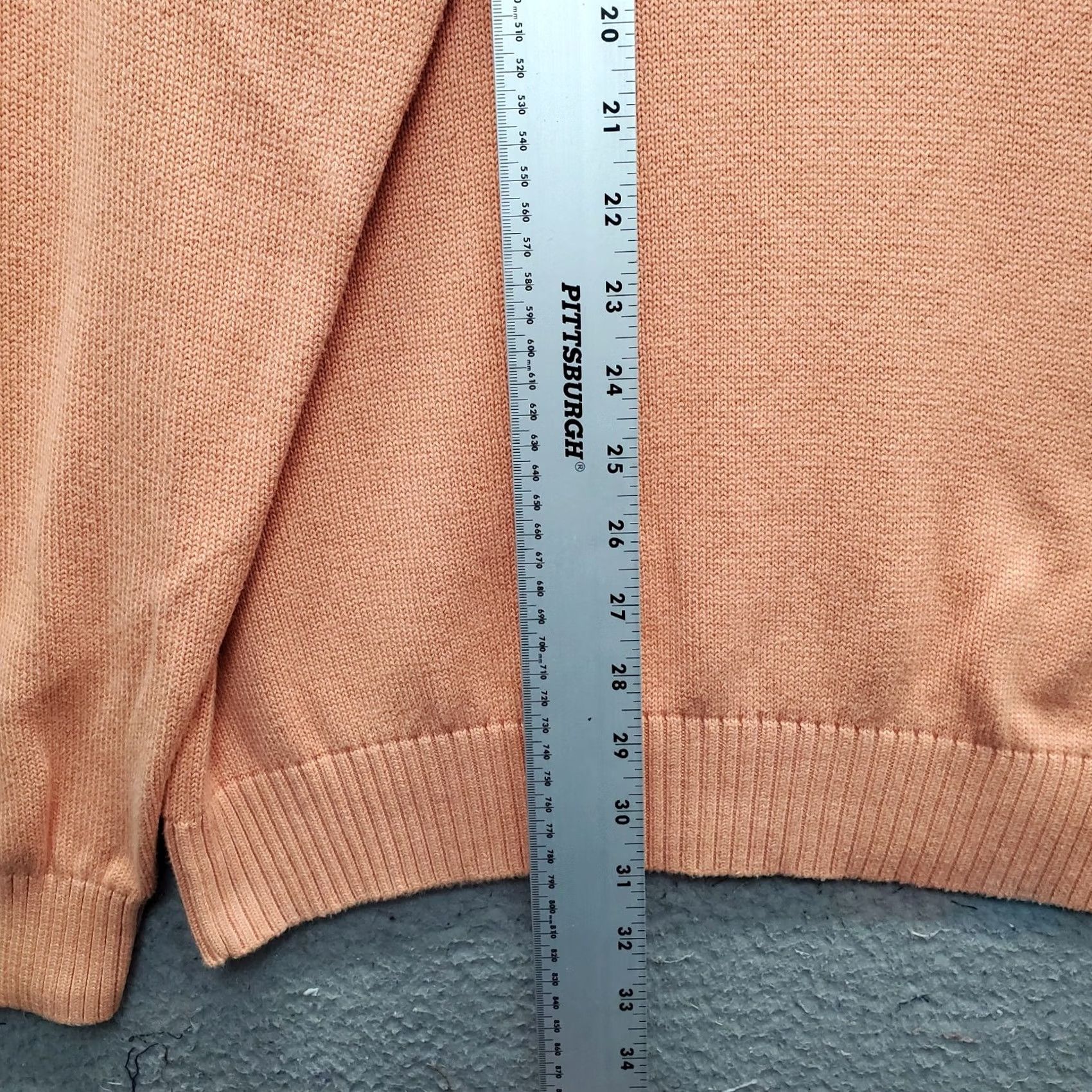 Vineyard Vines Vineyard Vines Sweater Mens XXL Orange Knit Long Sleeve Crew Neck Logo Pullover Size US XXL / EU 58 / 5 - 3 Thumbnail