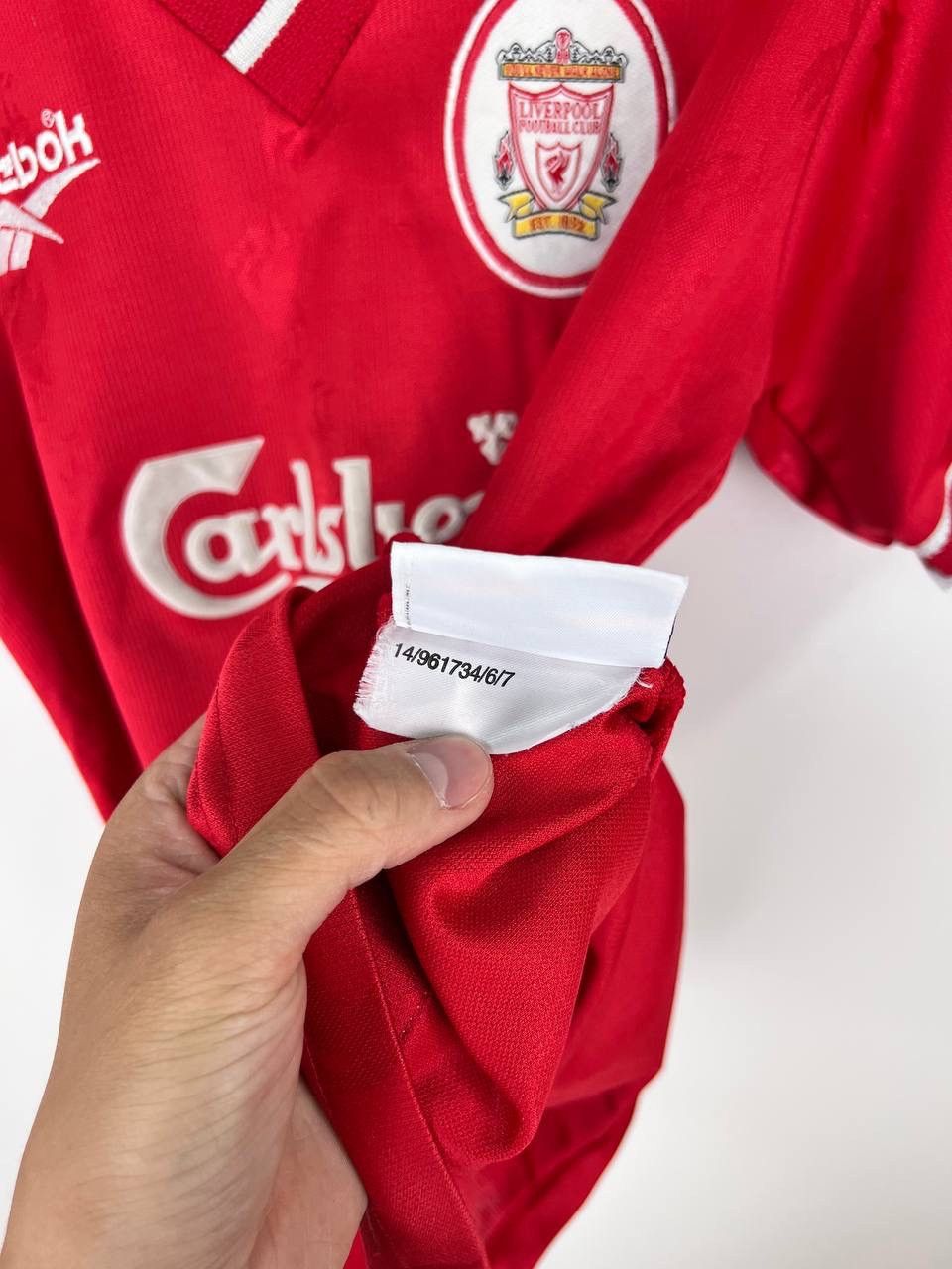 Reebok × Vintage Liverpool Reebok 1996 jersey t-shirts size 30/32 XS Size US XS / EU 42 / 0 - 5 Thumbnail
