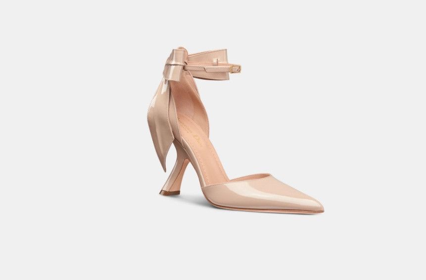 Dior o1w1db10325 KCV1 Mlle Pumps in Nude Size US 10 / IT 40 - 2 Thumbnail