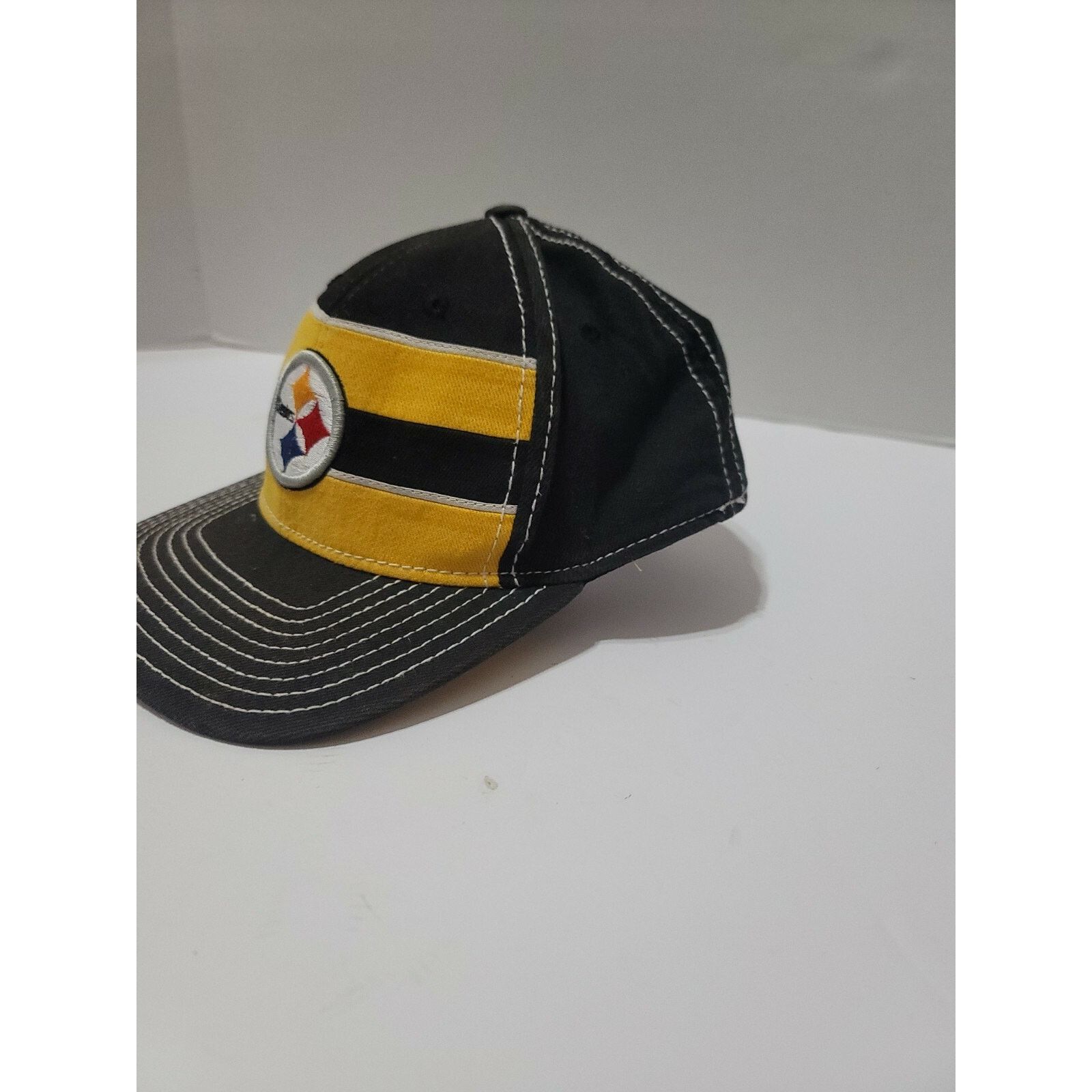 Reebok Pittsburgh Steelers Fitted Hat Reebok NFL Football FitMax Size ONE SIZE - 3 Thumbnail