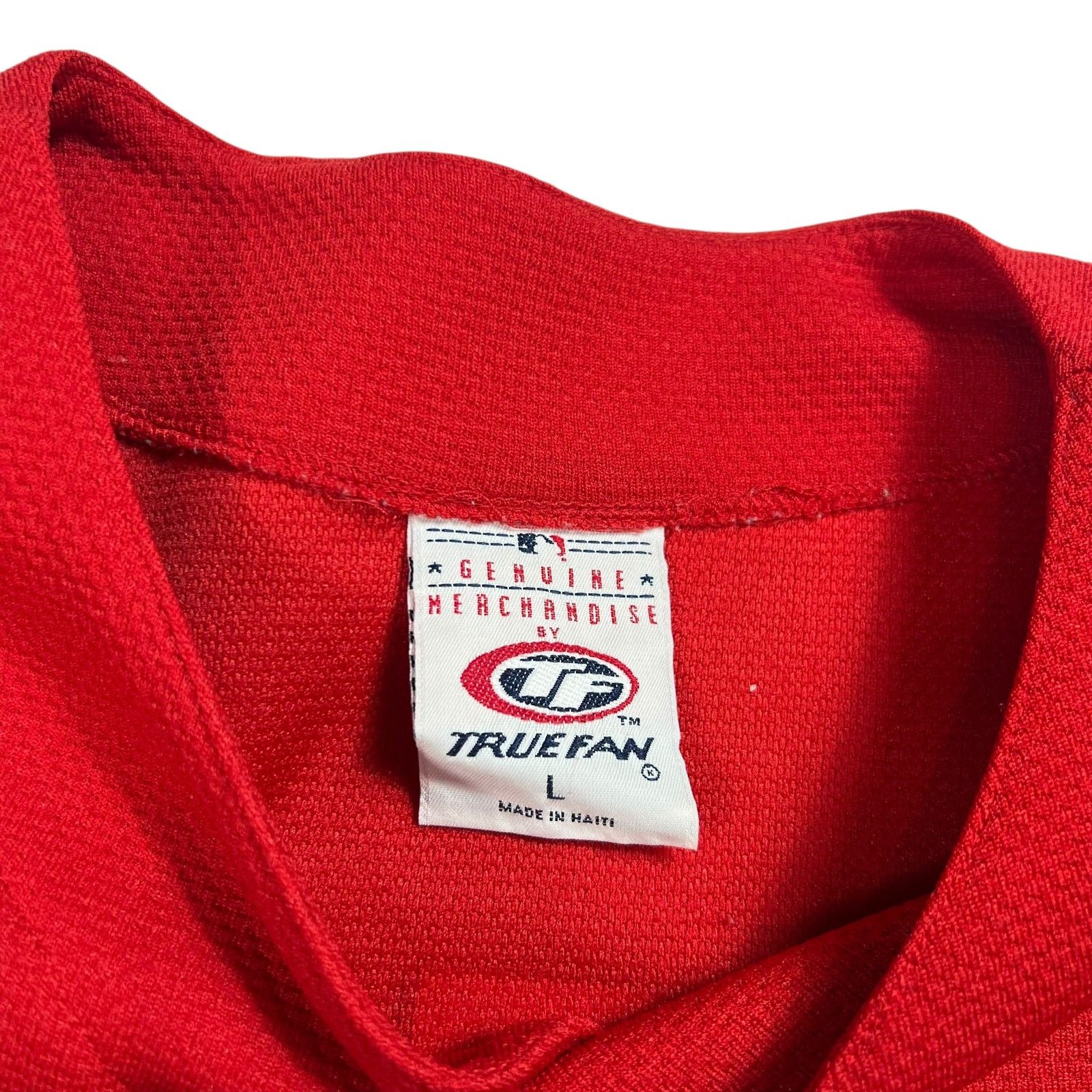 MLB × Vintage Vintage 2001 Cincinnati Reds Ken Griffey Jr. Baseball Jersey Size US XL / EU 56 / 4 - 6 Thumbnail