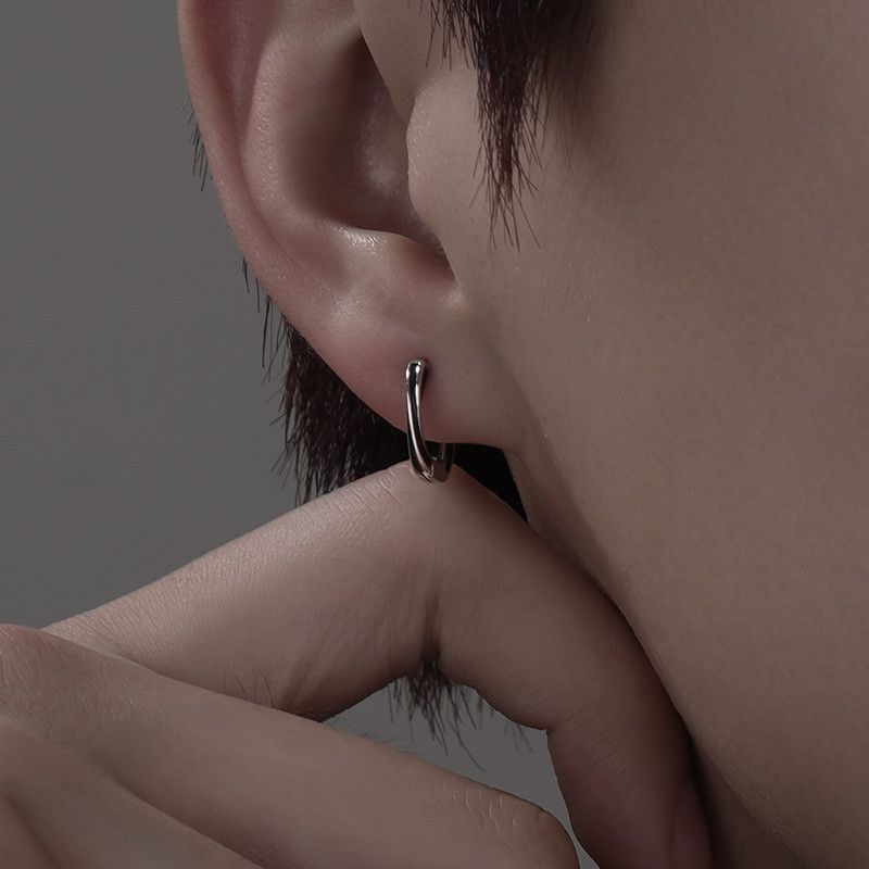 Jewelry × Sterling Silver Rare Earrings Gothic Punk Chrome Jewelry Spike One pairs Size ONE SIZE - 3 Thumbnail