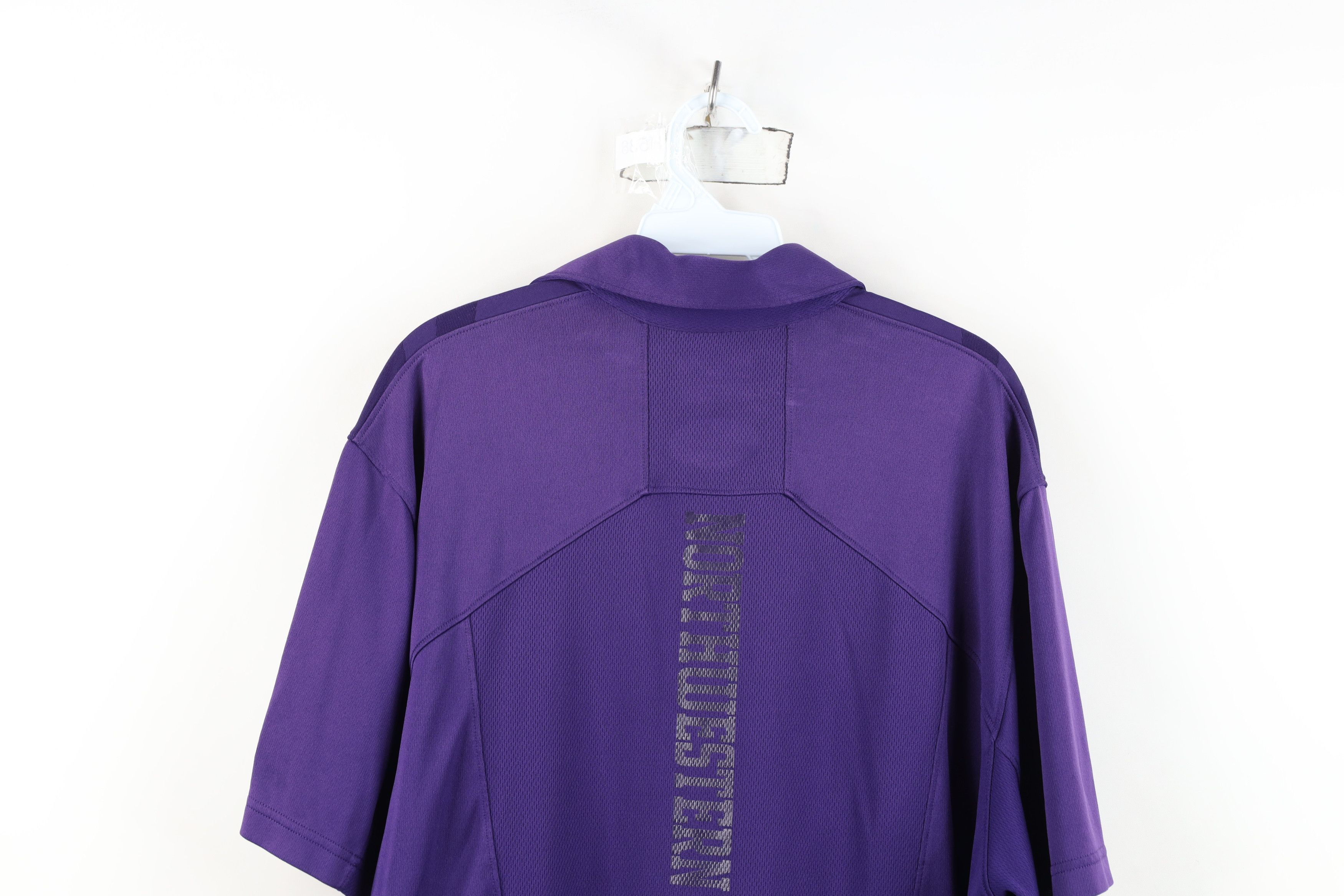 Under Armour Under Armour Northwestern University Football Polo Shirt Size US XL / EU 56 / 4 - 14 Thumbnail