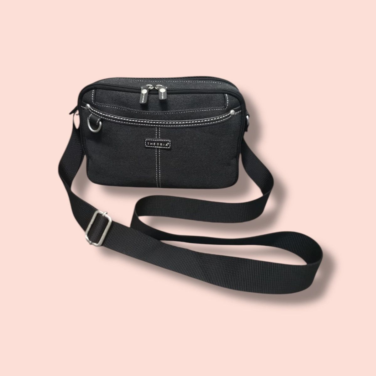 Designer × Japanese Brand THEORIA CANVAS/DENIM CROSSBODY Size ONE SIZE - 1 Thumbnail
