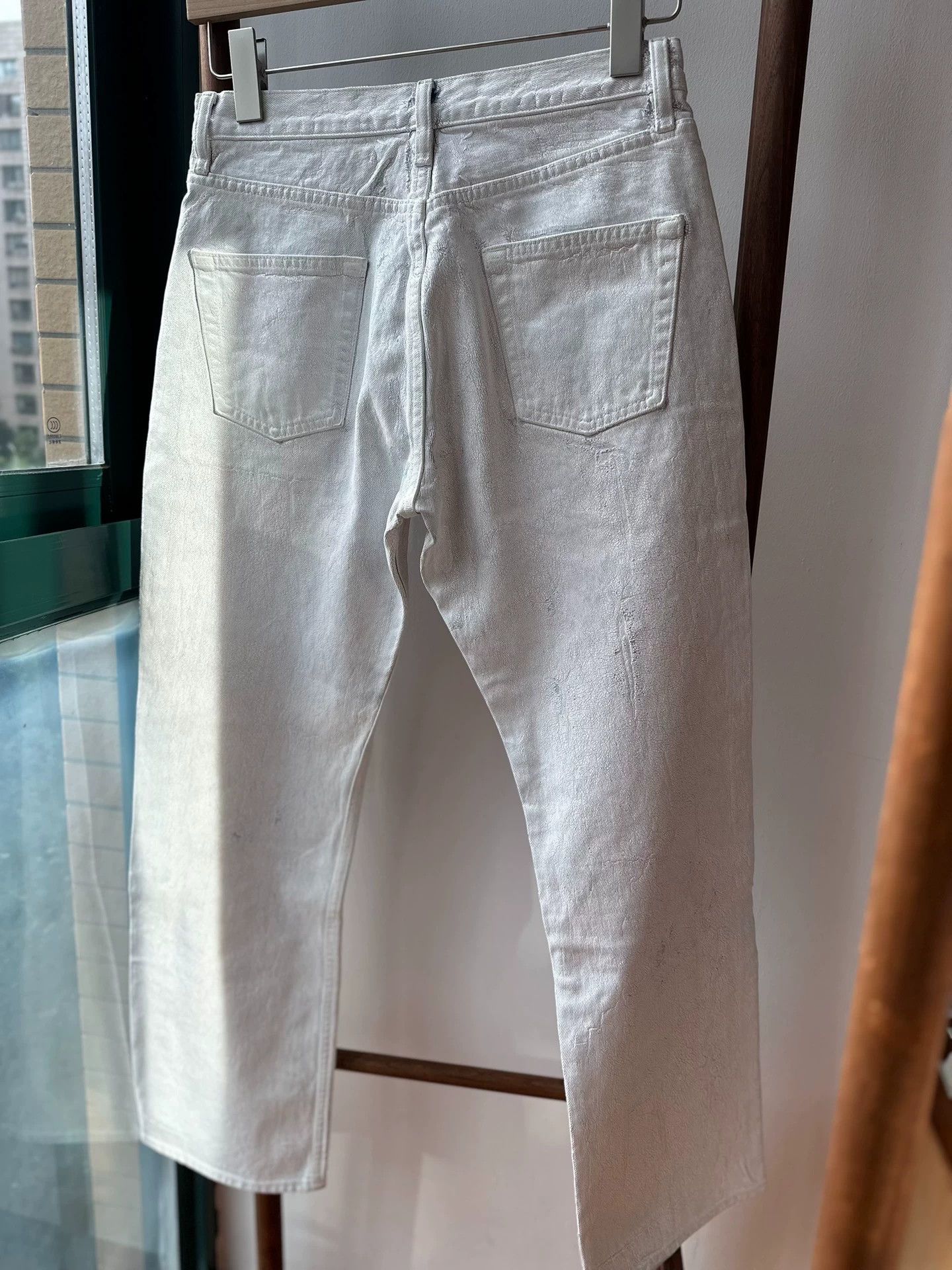 Maison Margiela Maison Margiela Coated Distressed Jeans 38 Size 26" / US 2 / IT 38 - 3 Thumbnail