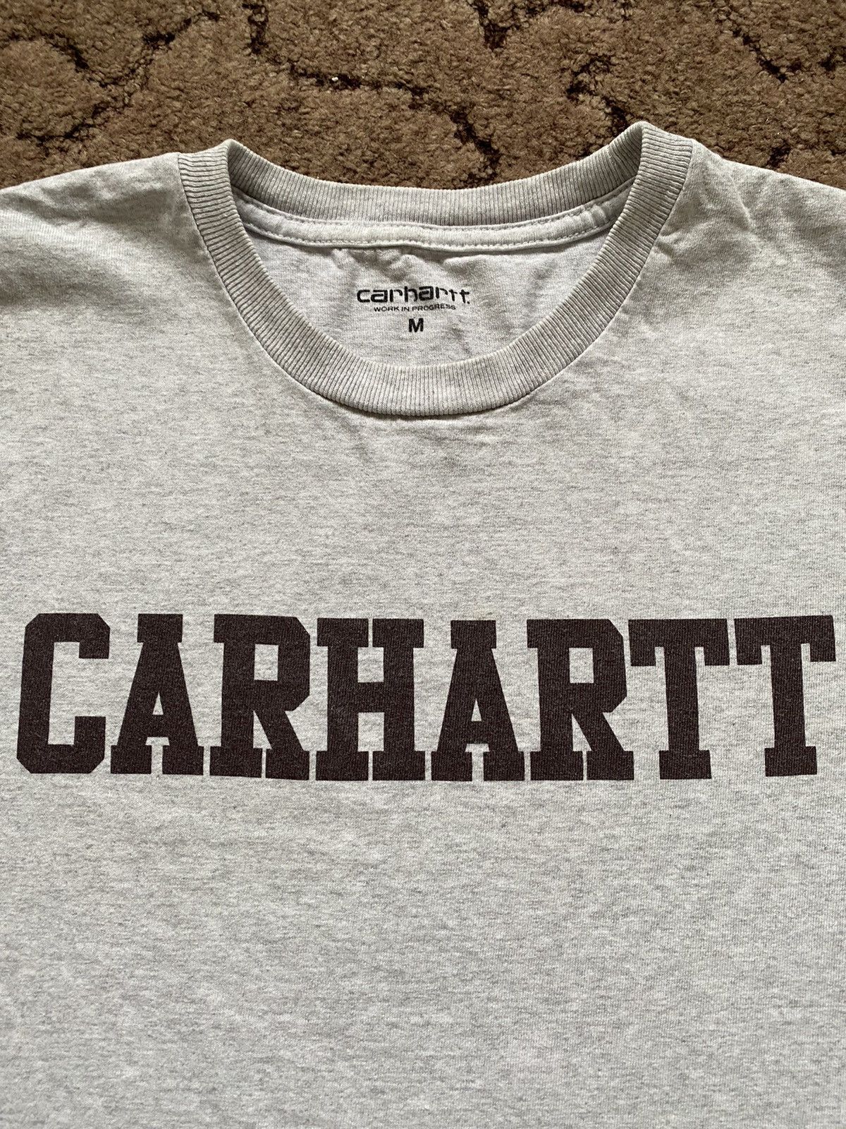 Carhartt × Carhartt Wip 🛹Basic Carhartt big logo t-shirt Size US M / EU 48-50 / 2 - 3 Thumbnail