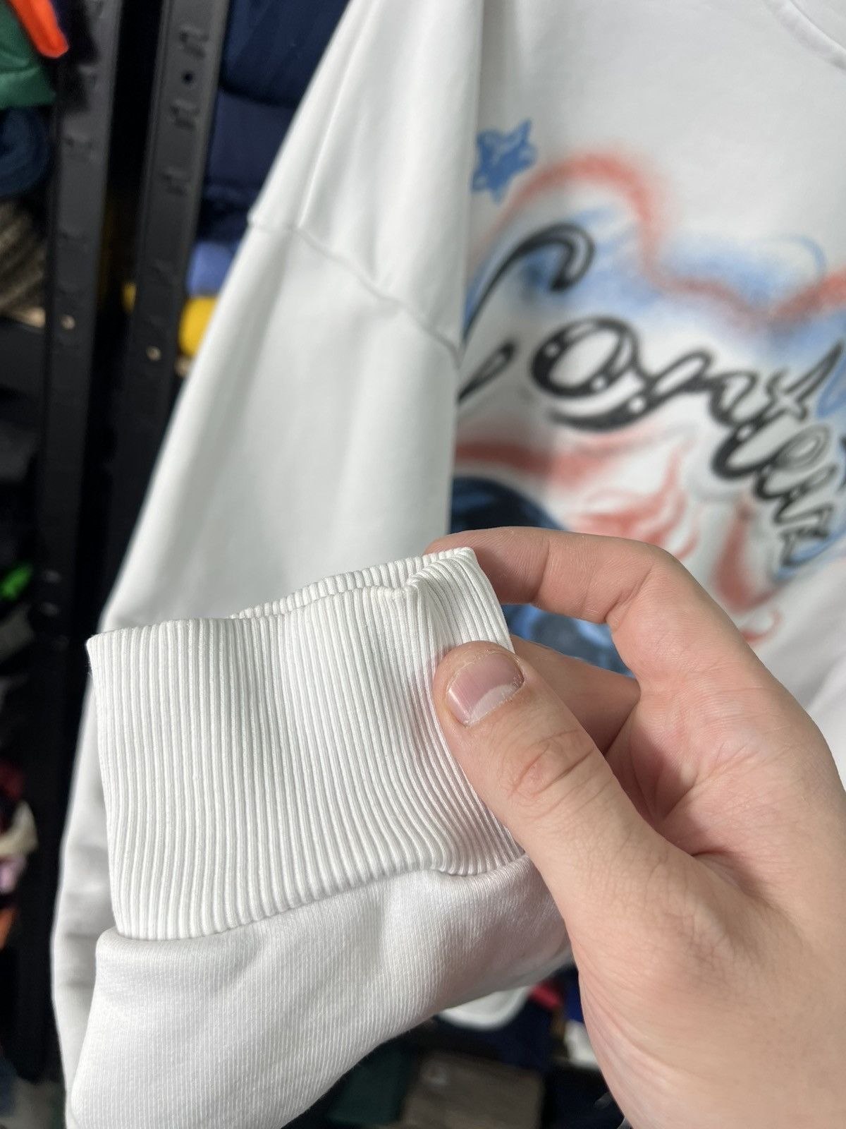 Corteiz Corteiz x Barriers Hoodie White Size XL Airbrush Graphic Size US XL / EU 56 / 4 - 15 Thumbnail