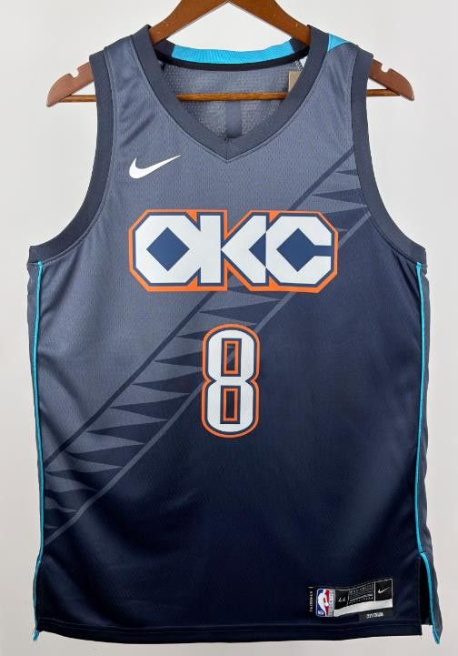 NBA Oklahoma City Thunder #8 Jalen Williams Jersey Size US S / EU 44-46 / 1 - 1 Thumbnail