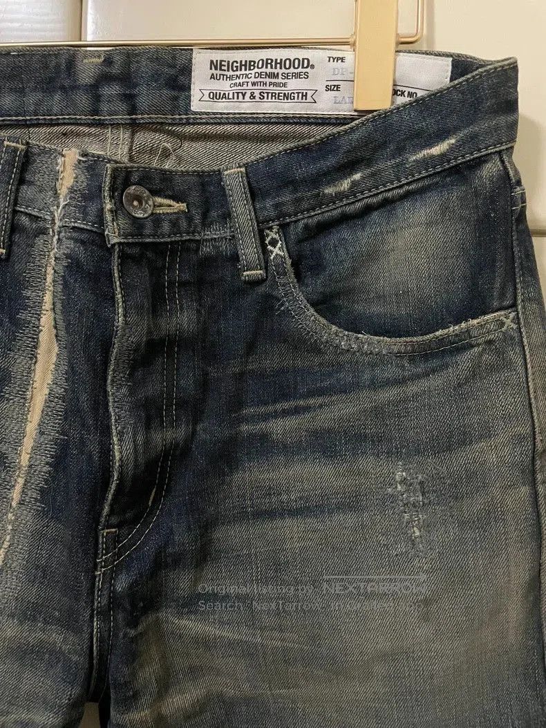 Neighborhood NEIGHBORHOOD 7th Anniversary Denim Jeans. Size US 43 - 3 Thumbnail
