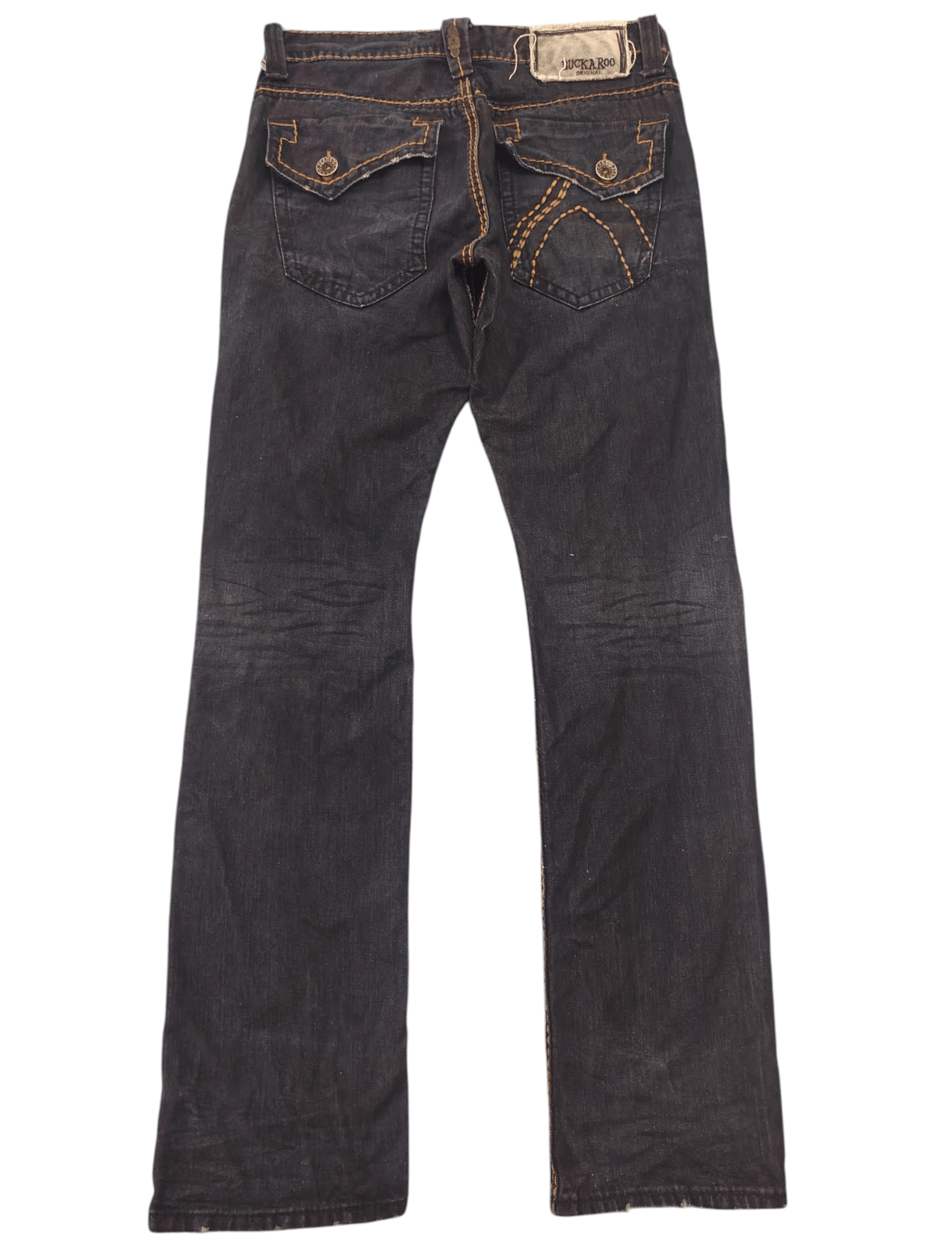 BUCKAROO Japanese Buckaroo Jeans Brown Stitch Size US 32 / EU 48 - 1 Thumbnail