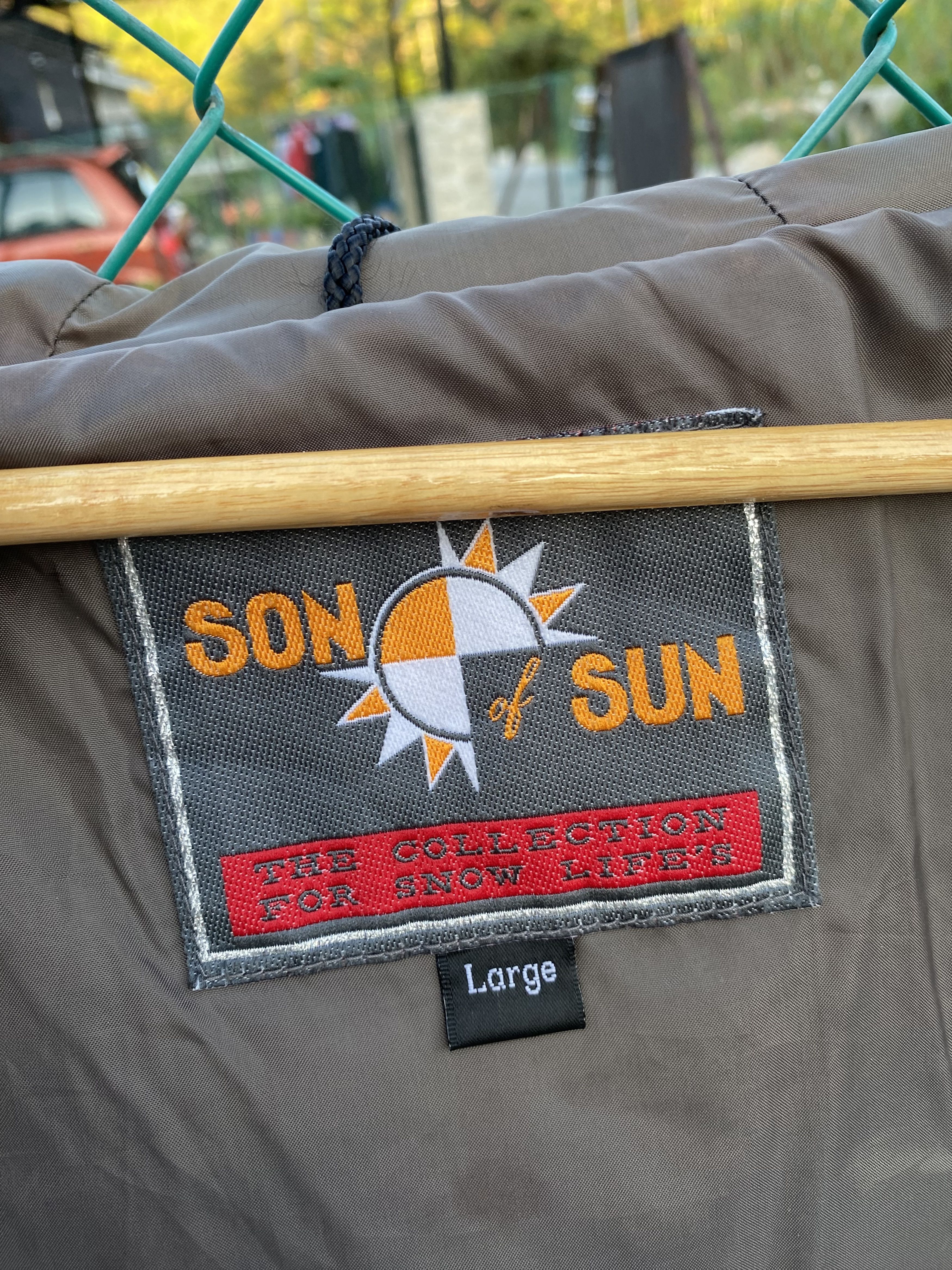 Aztech Mountain Vintage Son Sun deep pile printed fleece Size US L / EU 52-54 / 3 - 7 Thumbnail