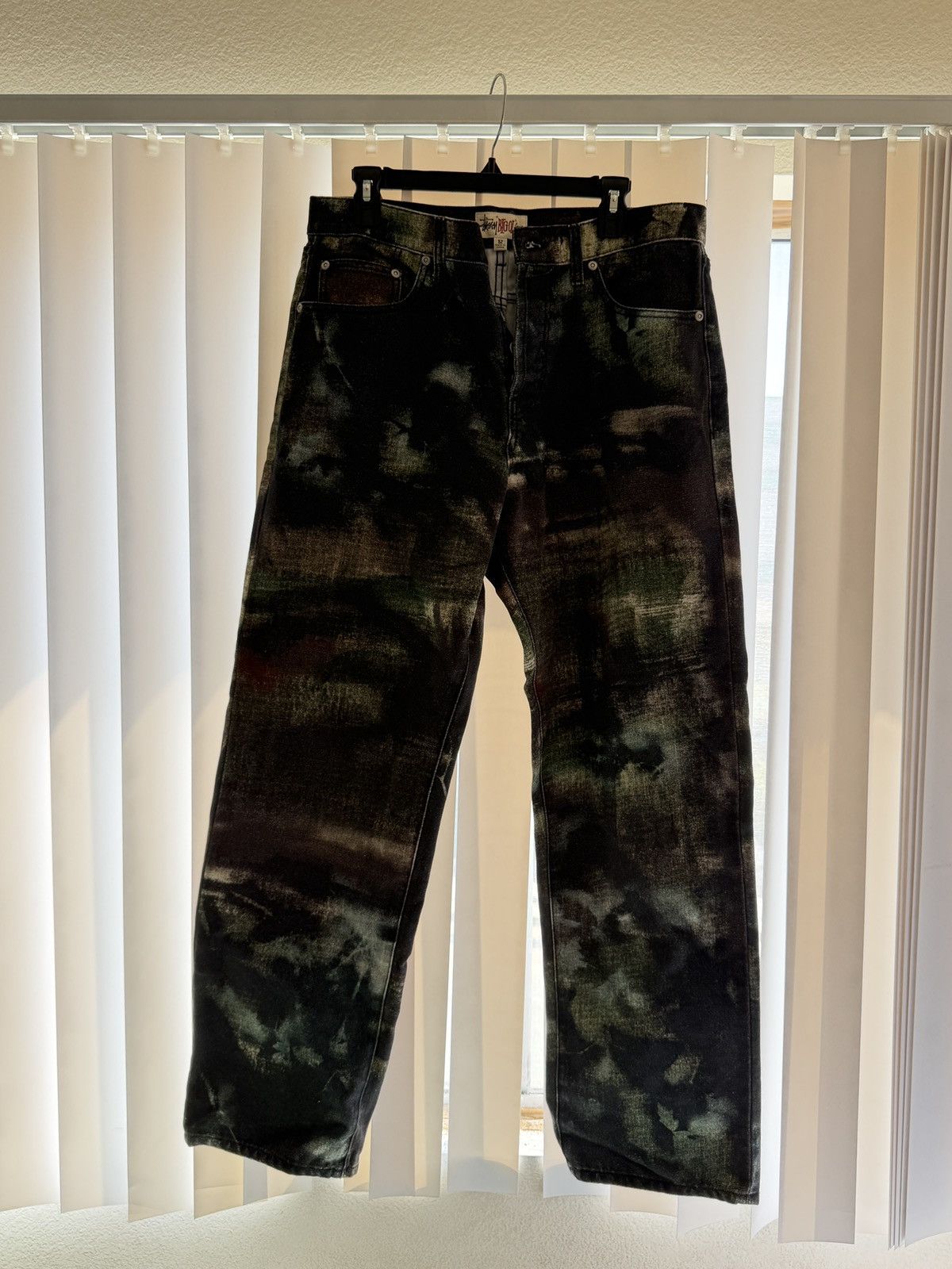 Stussy Stussy Big Ol' Stenpat Camo Jeans Men 38 | Grailed
