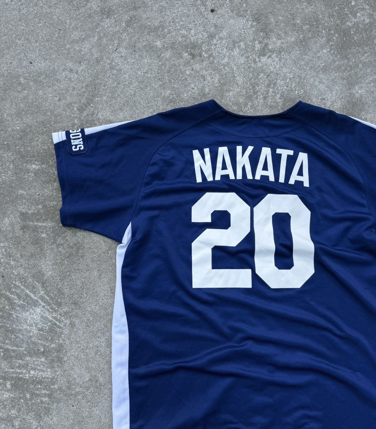 Other Vintage CHUNICHI Nakata 20 RARE Japan Jersey streetwear Size US L / EU 52-54 / 3 - 16 Thumbnail