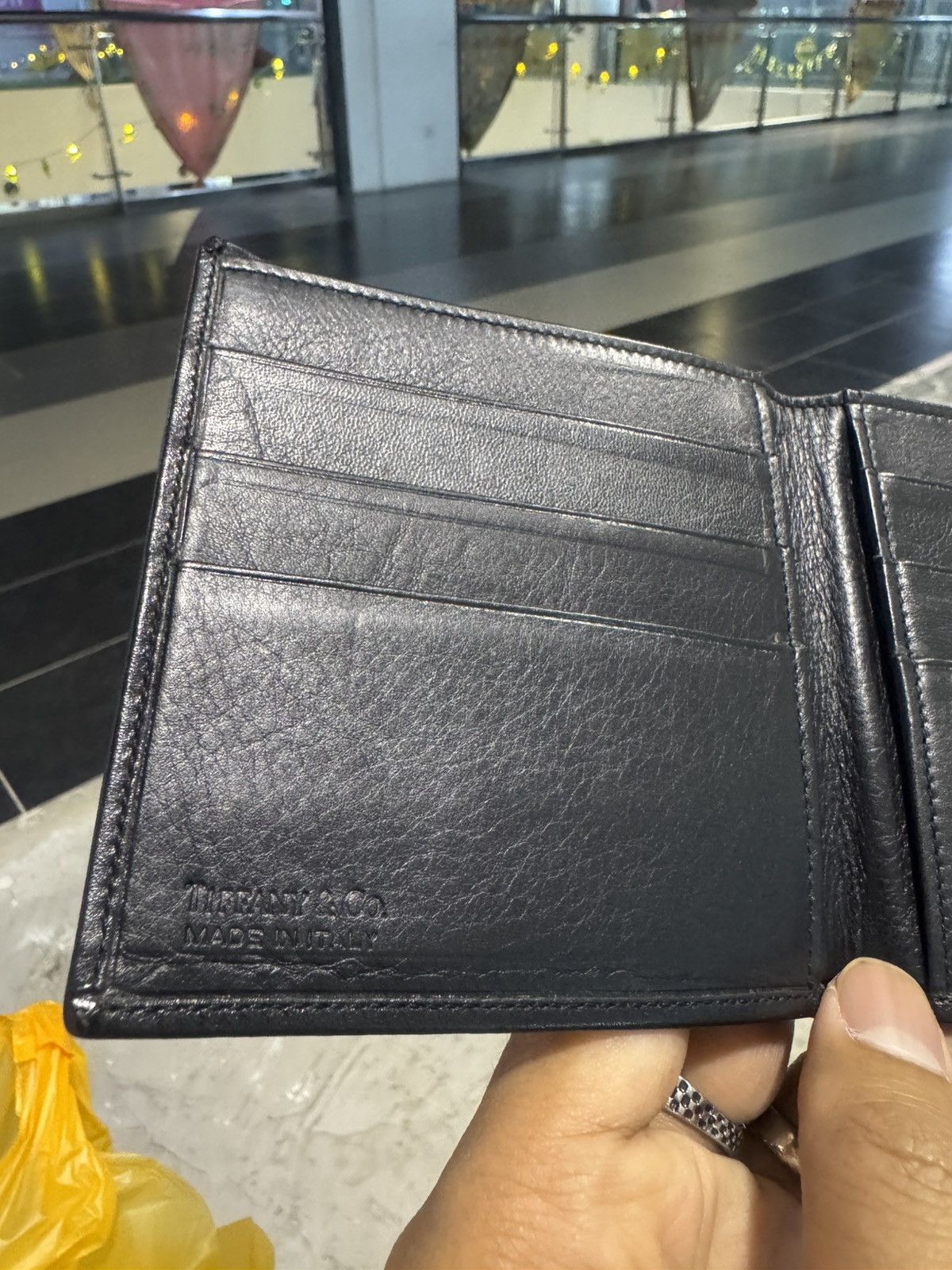 Tiffany & Co. Tiffany & Co Leather Wallet Made in Italy Size ONE SIZE - 5 Thumbnail