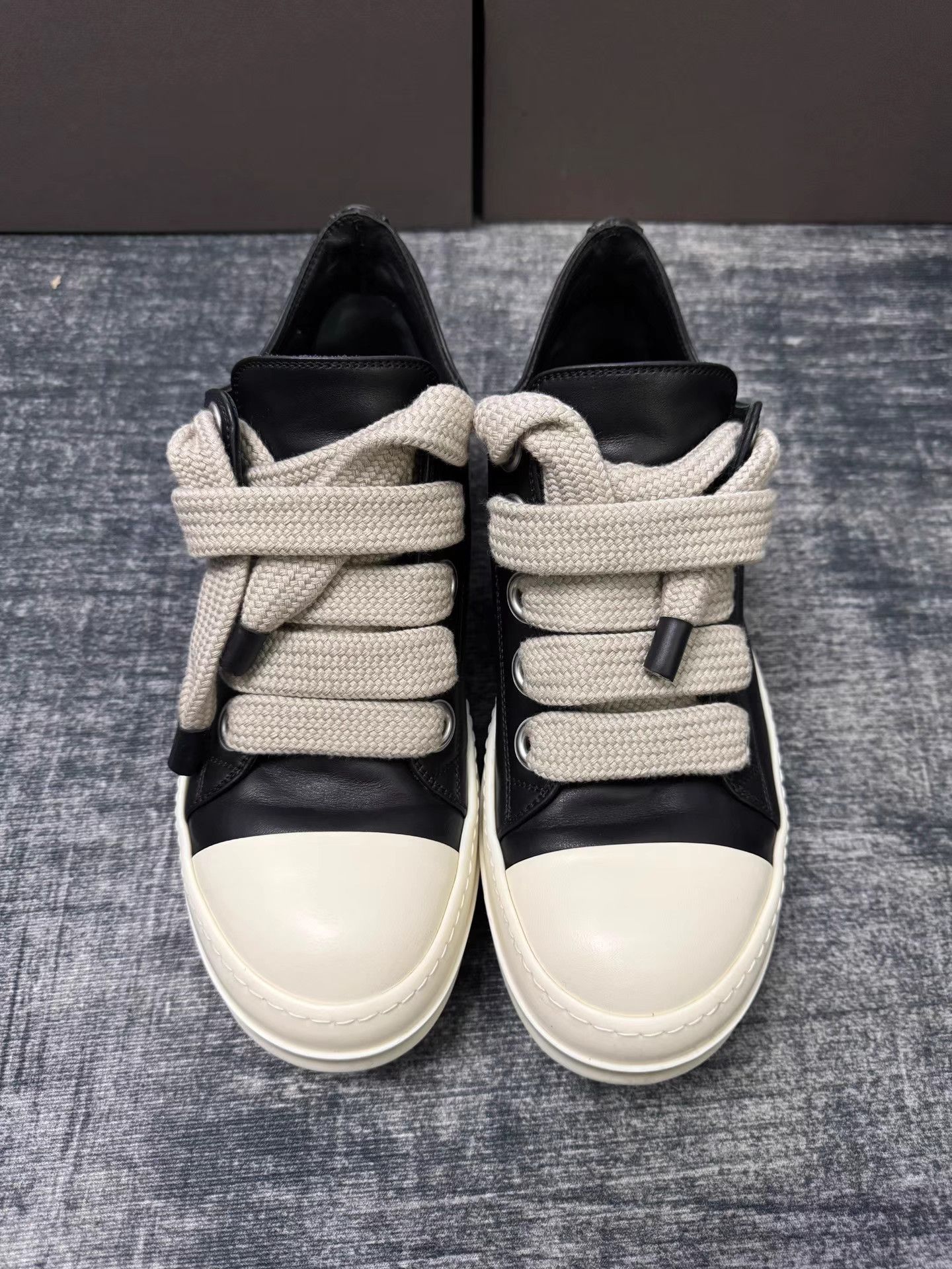 Rick Owens Rick Owens Mainline Thick Laces Low Top "Big Converse" Size US 9 / EU 42 - 4 Thumbnail
