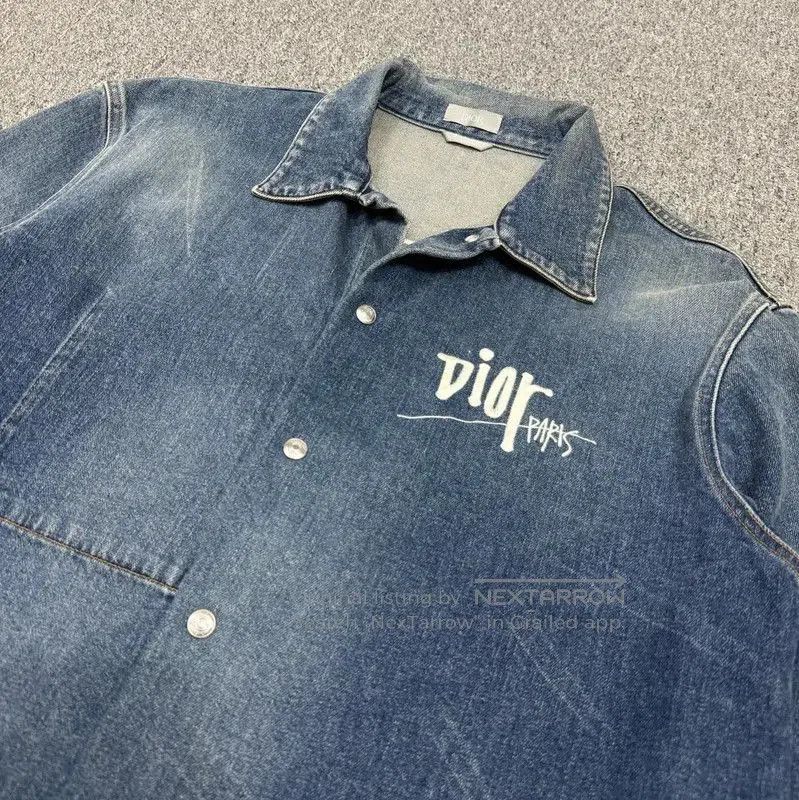 Dior Dior Blue Denim Jacket for Men . Size US L / EU 52-54 / 3 - 3 Thumbnail