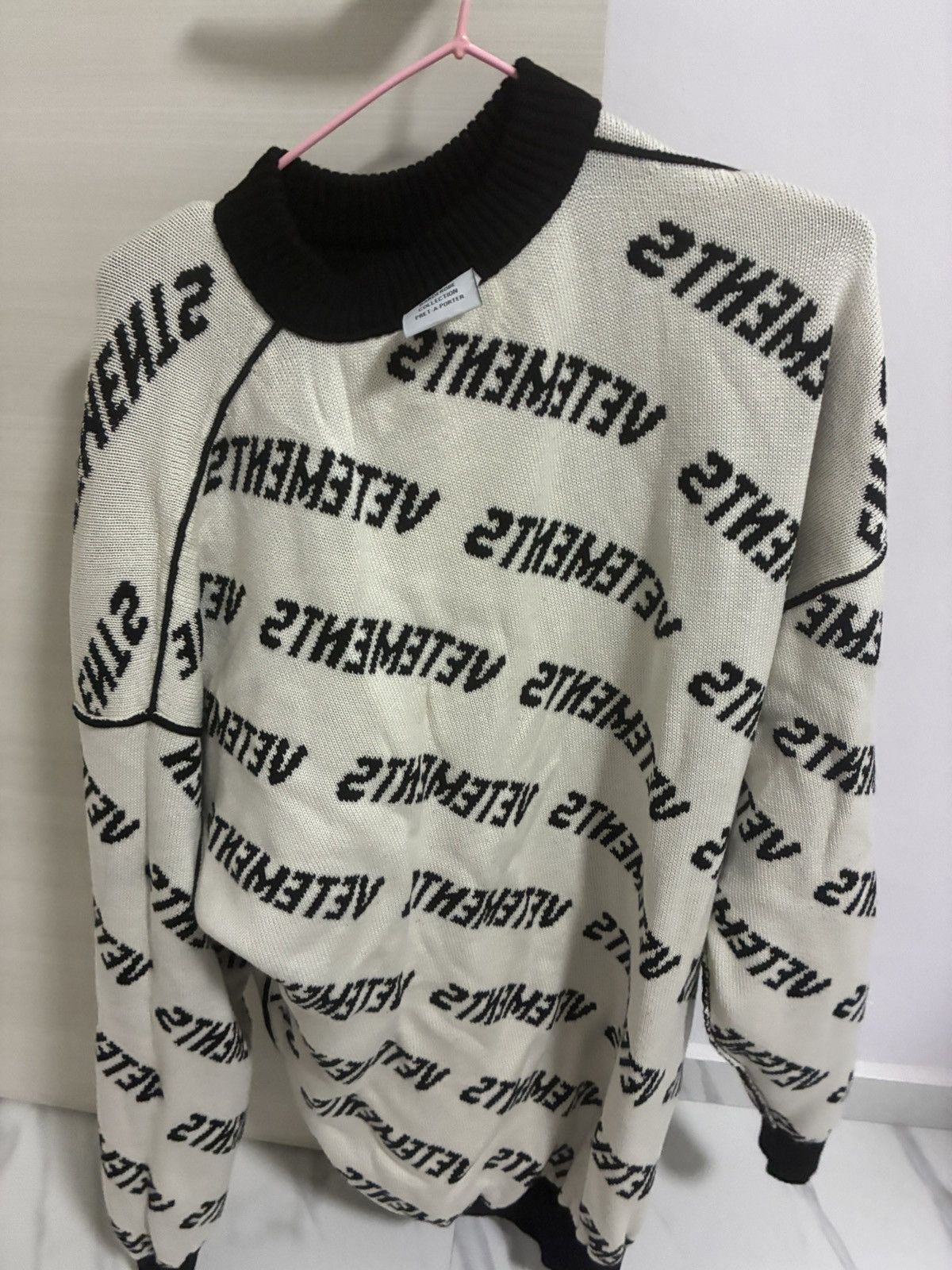 Vetements Vetements All over Sweater Size US L / EU 52-54 / 3 - 3 Thumbnail