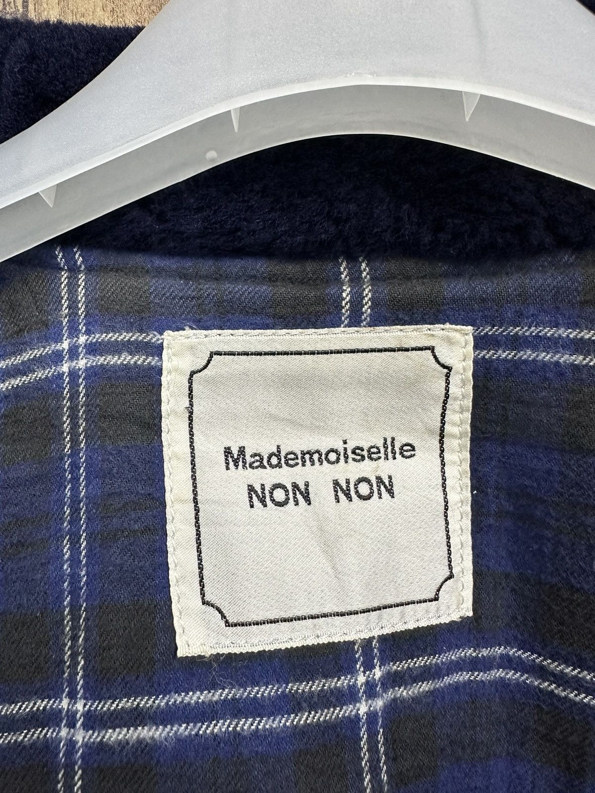Mademoiselle Non Non Vtg Mademoiselle Non Non Wool Boxy Crop Jacket Z20 Size US S / EU 44-46 / 1 - 15 Thumbnail