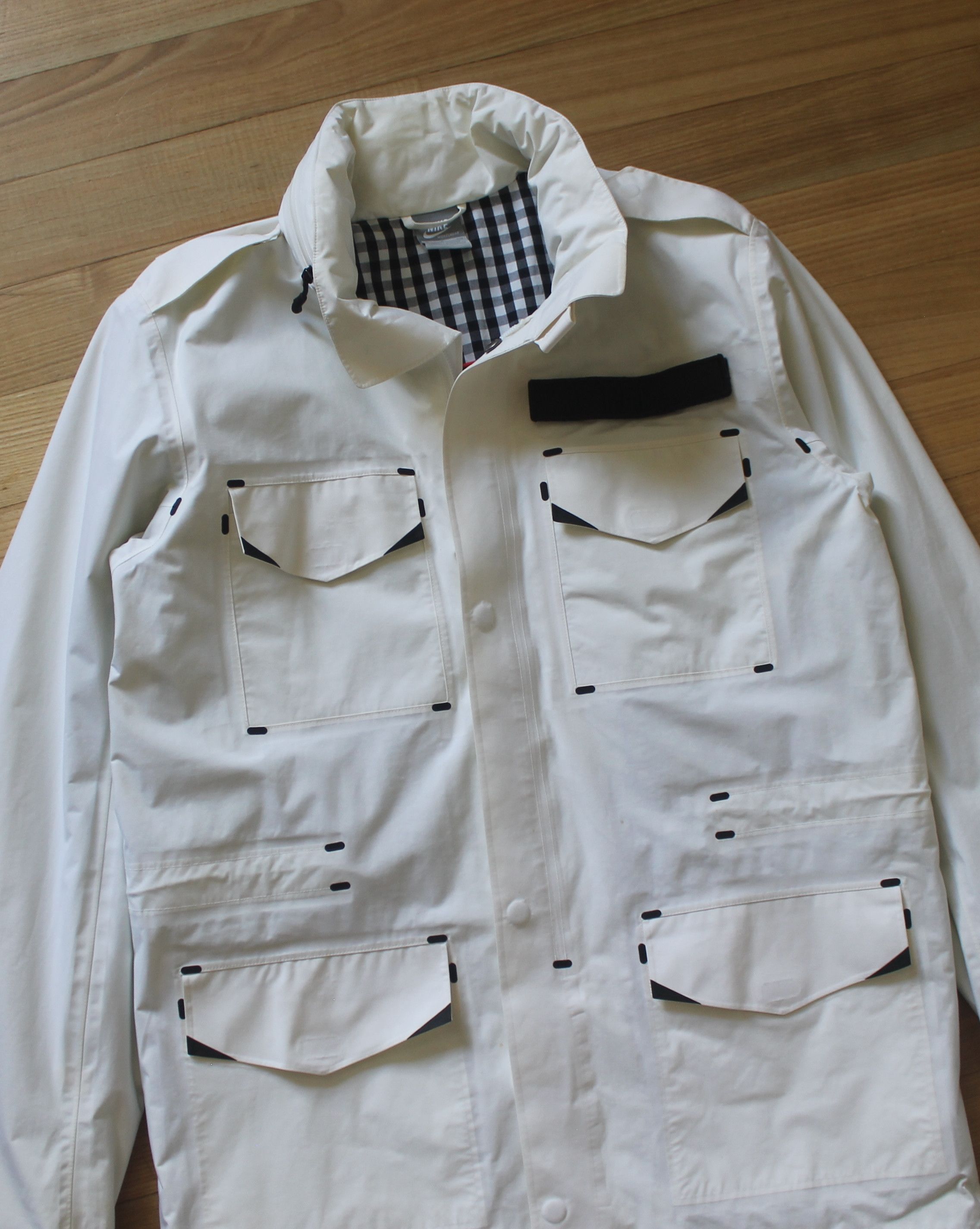 Nike Nike M-65 White FFF Jacket 405101-100 Size US S / EU 44-46 / 1 - 5 Thumbnail