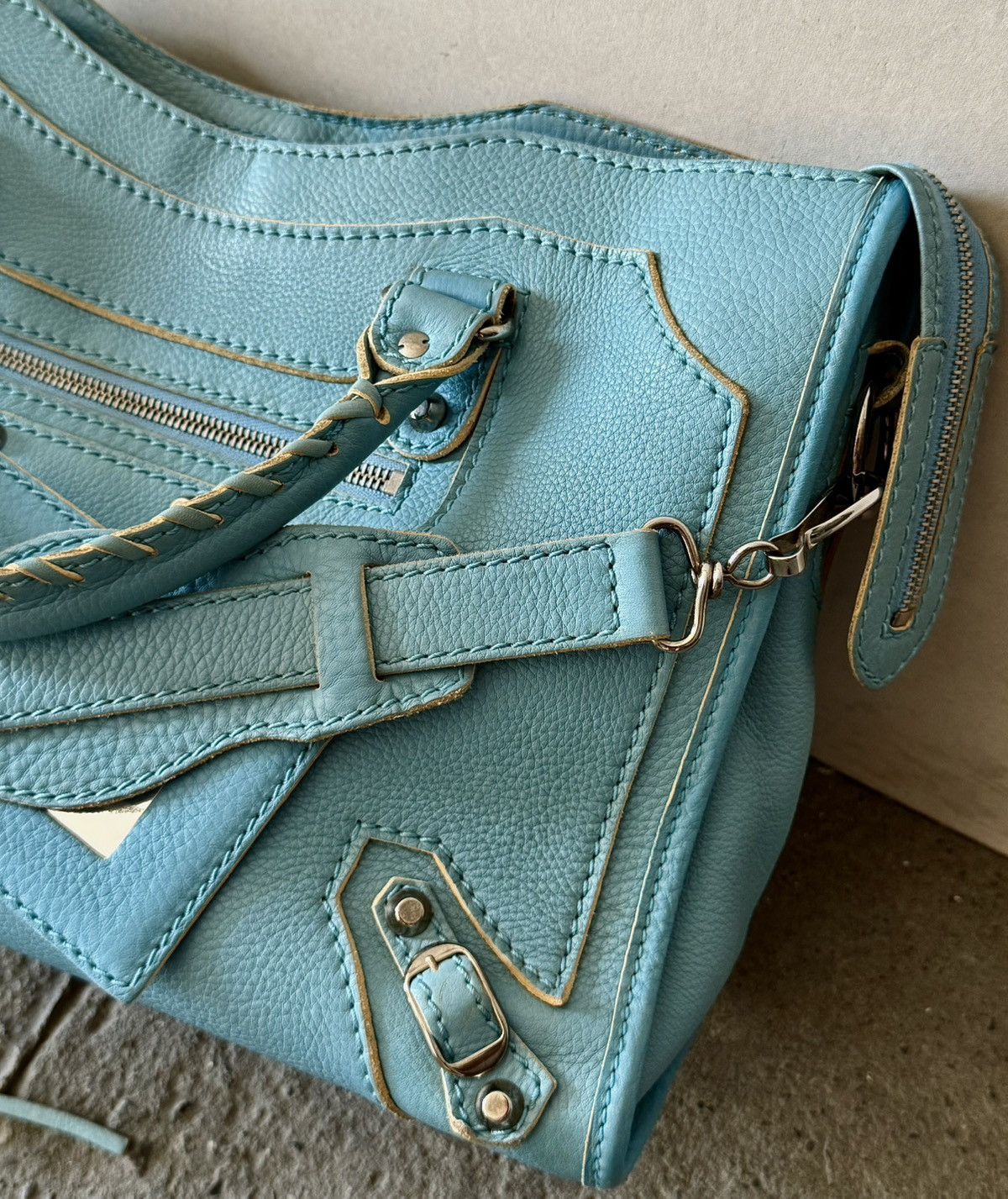 Balenciaga Balenciaga - 2000’s - Classic Motorcycle City - Lambskin Bag Size ONE SIZE - 17 Thumbnail
