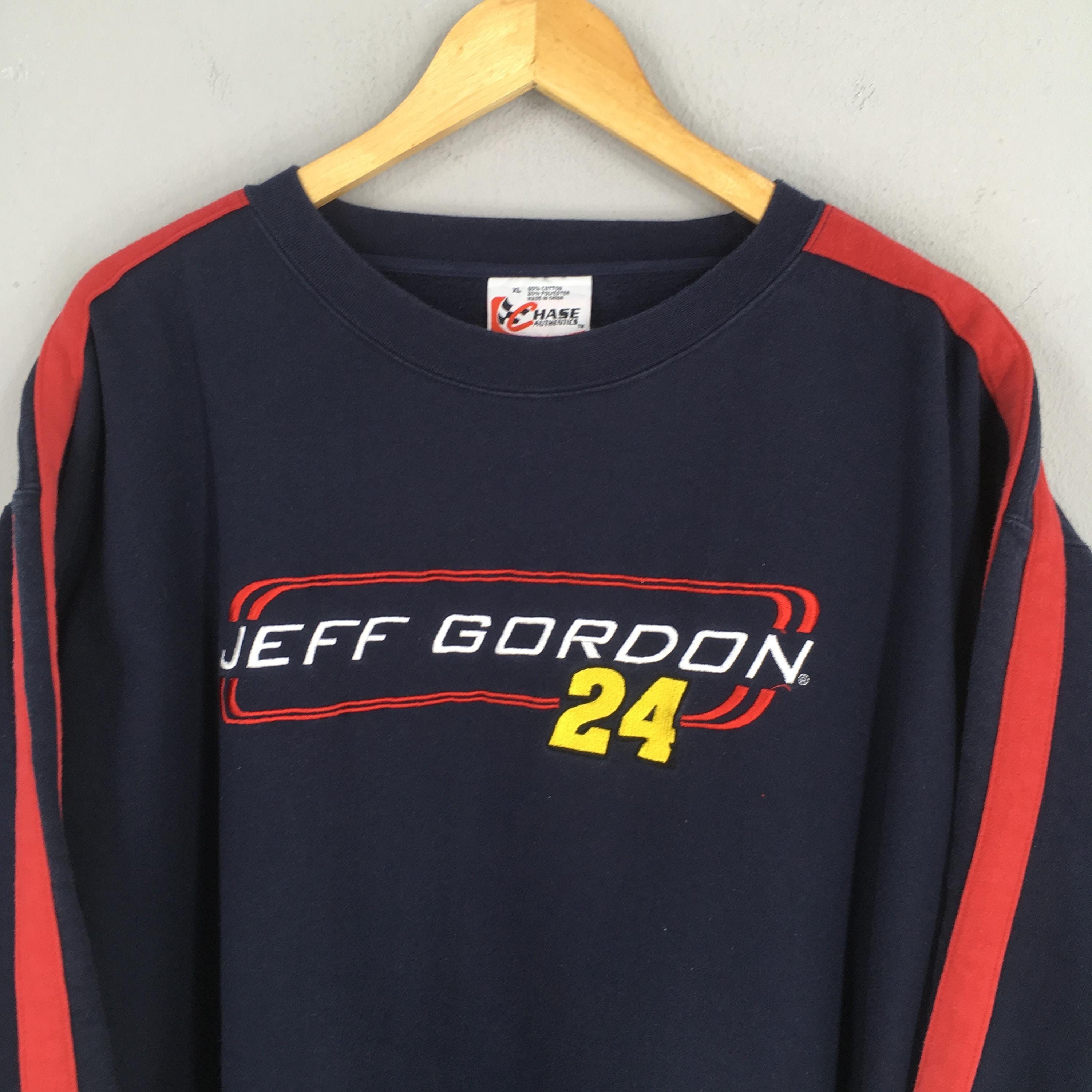 NASCAR Vintage Nascar Jeff Gordon 24 Blue Sweatshirt XLarge Size US XL / EU 56 / 4 - 2 Thumbnail