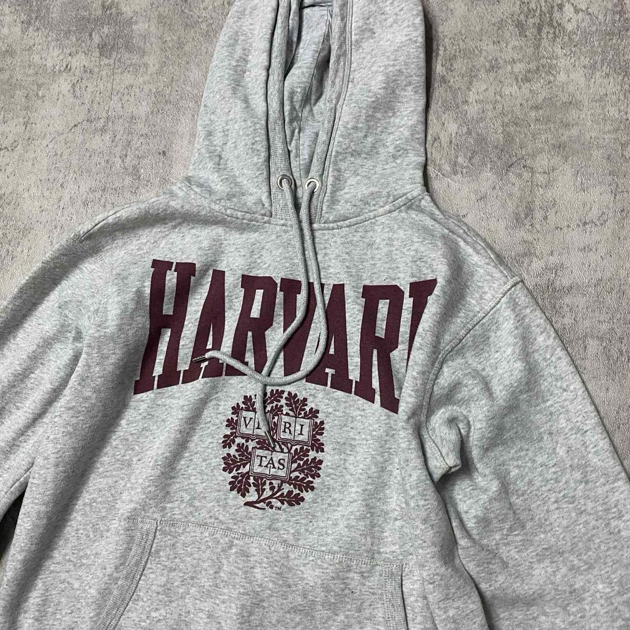 Other Grey and burgundy Harvard hoodie #streetwear Size US M / EU 48-50 / 2 - 3 Thumbnail