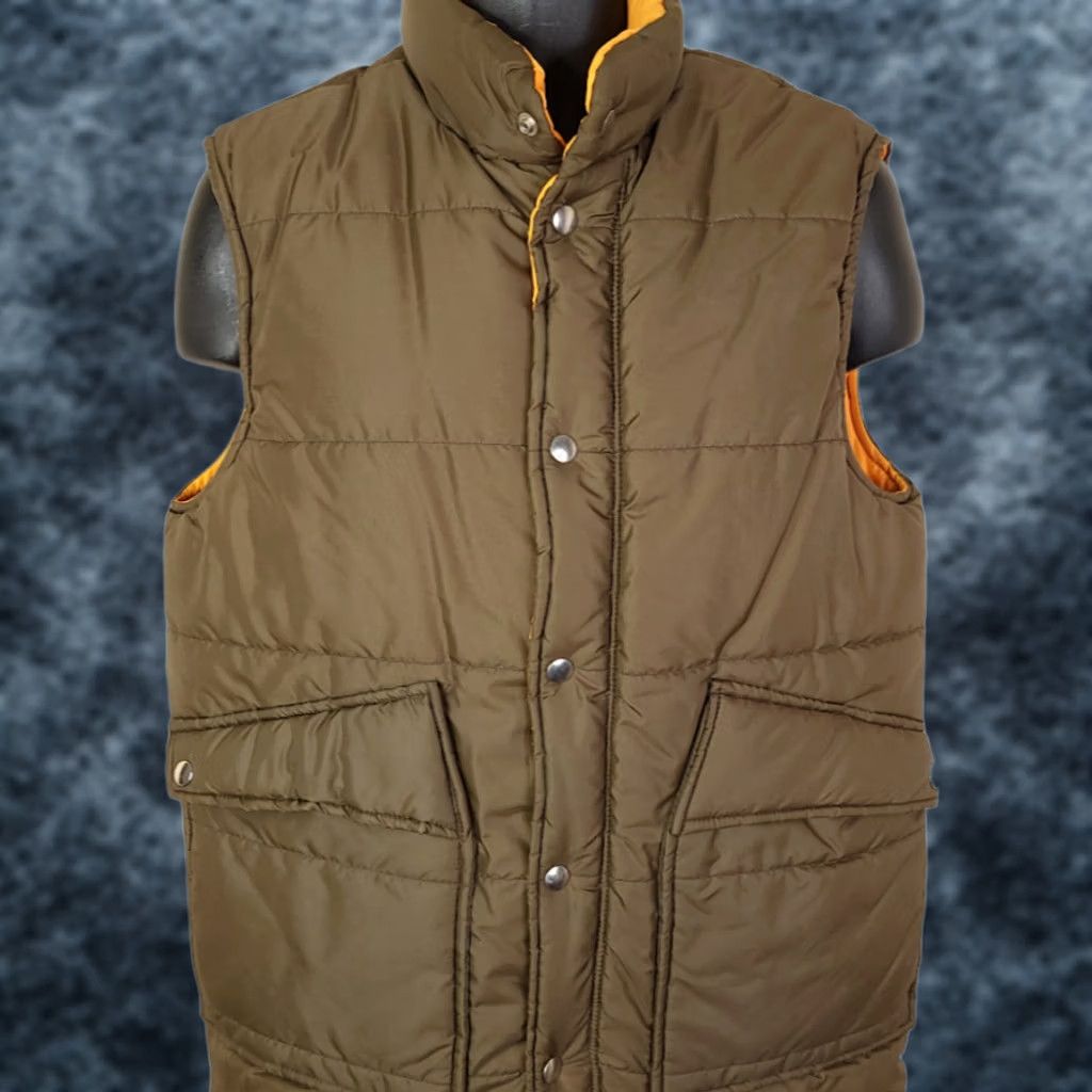 Vintage VINTAGE Trail Wise Berkeley Puffer Vest Mens Size Small Brown 80s Made In USA Trail Wise Berkeley Puffer Vest Mens Size Small Brown 80s Made In USA Size US S / EU 44-46 / 1 - 1 Thumbnail