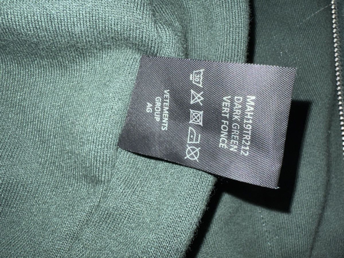 Vetements Vetements Zip Up Reverse hoodie Size S / US 4 / IT 40 - 8 Thumbnail