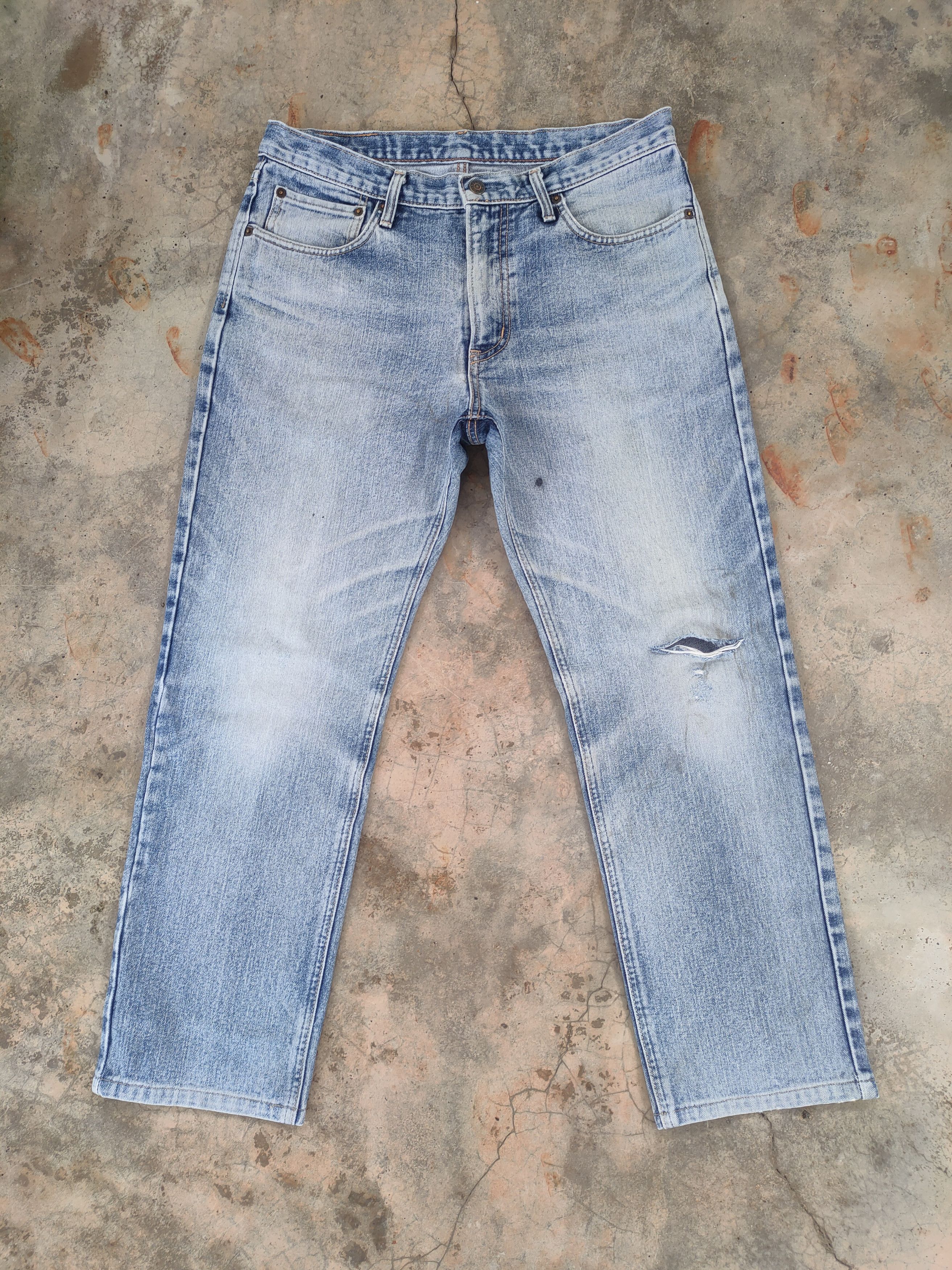 Edwin W34 VINTAGE EDWIN FADED DISTRESSED JEANS PANTS Size US 34 / EU 50 - 1 Thumbnail