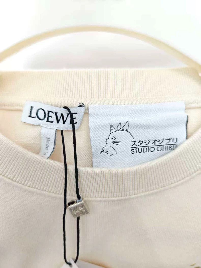Loewe LOEWE White short-sleeved T-shirt Size M / US 6-8 / IT 42-44 - 3 Thumbnail
