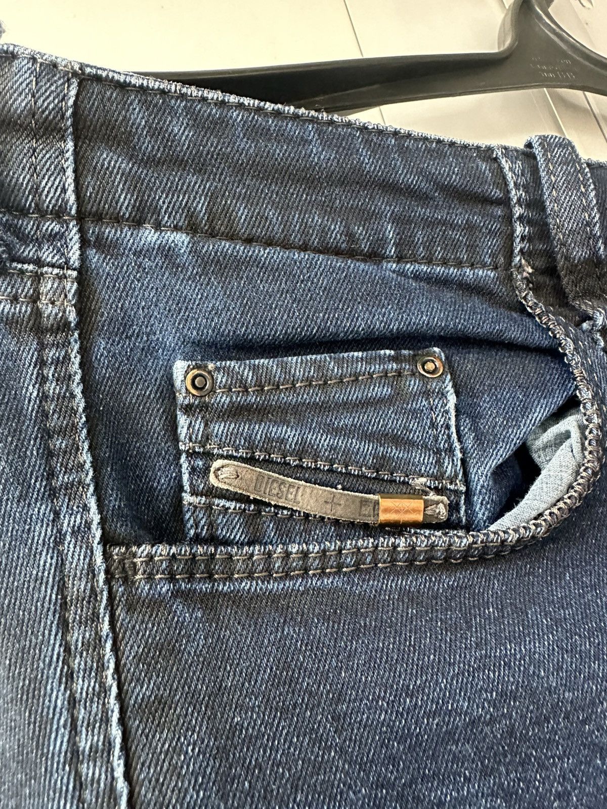 Diesel Vintage Diesel x Edu Denim Jeans Y2K Size US 31 - 9 Thumbnail