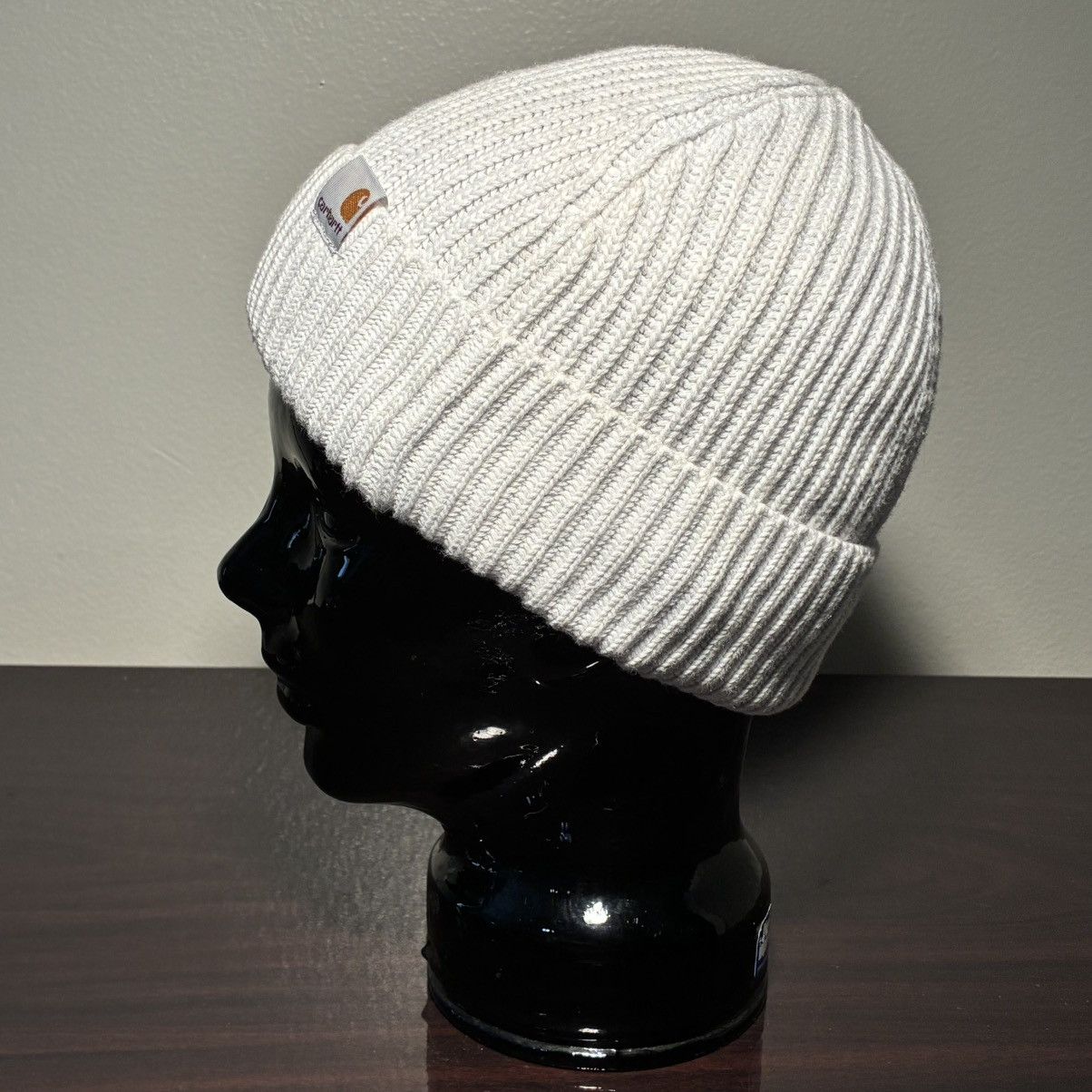 Carhartt Wip Carhartt wip white Beanie Size ONE SIZE - 2 Thumbnail