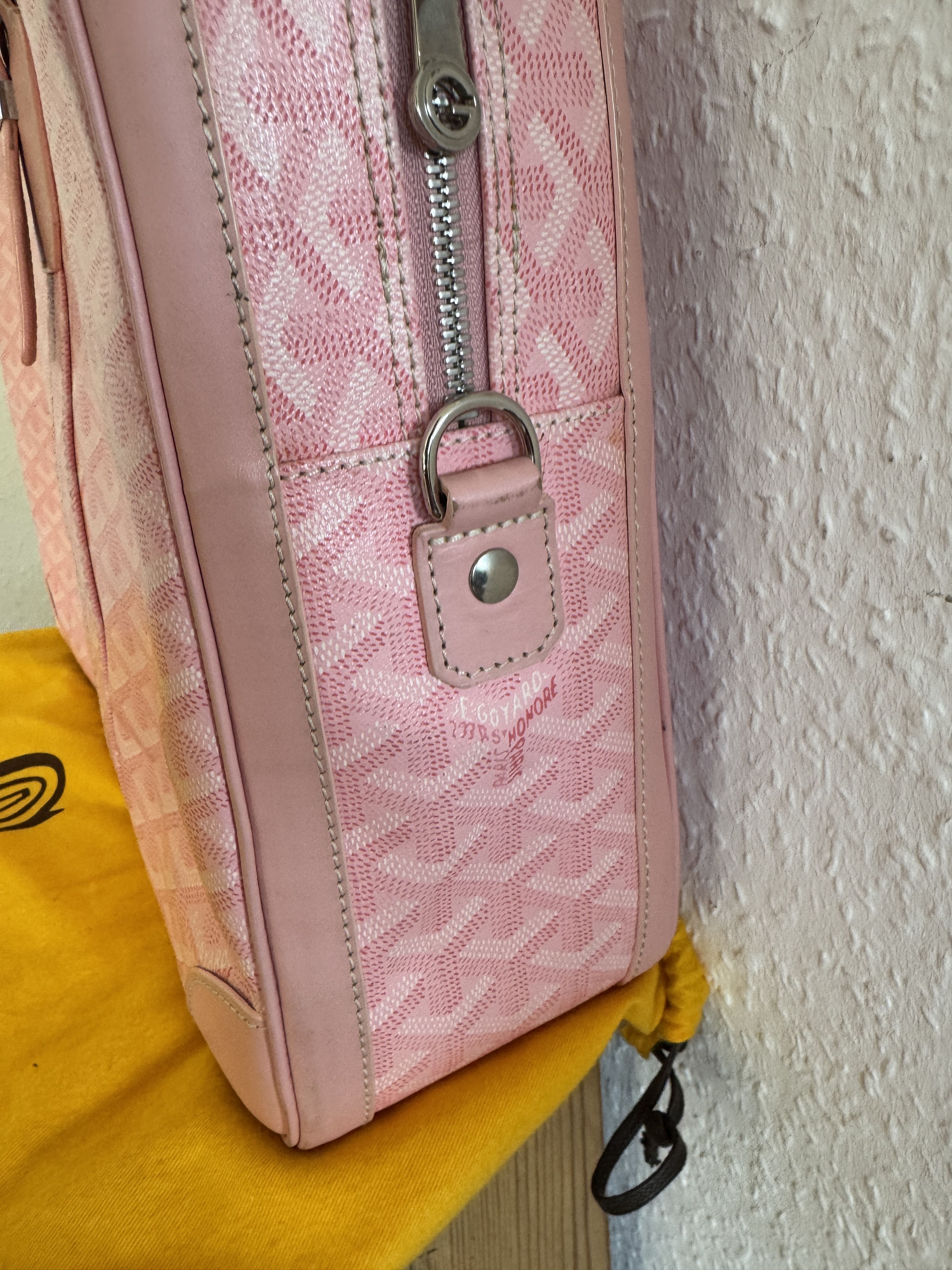 Goyard Goyard Ambassade MM Pink Monogram Briefcase Size ONE SIZE - 3 Thumbnail