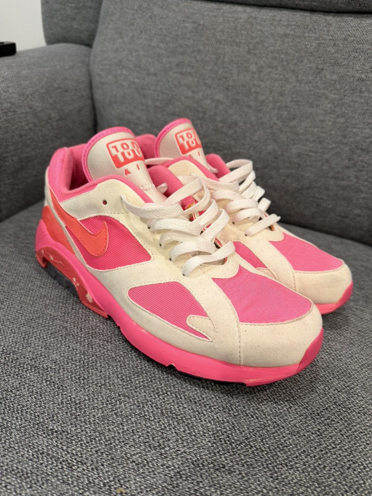 Comme des Garcons × Nike Nike x Comme Des Garcons CDG Air Max 180 Size US 9 / EU 42 - 2 Thumbnail