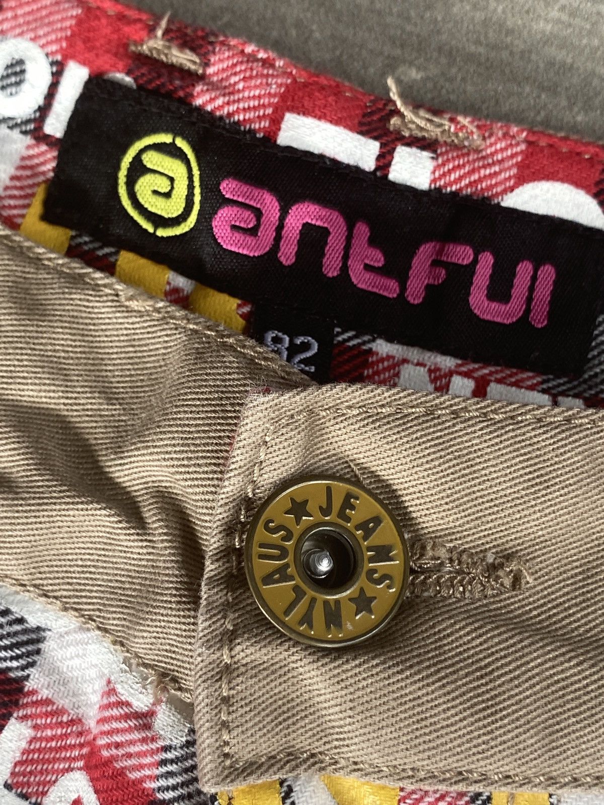 Japanese Brand RARE🔥NYLUS Double Waist ARTFULL Cargo Pants Size US 31 - 13 Thumbnail