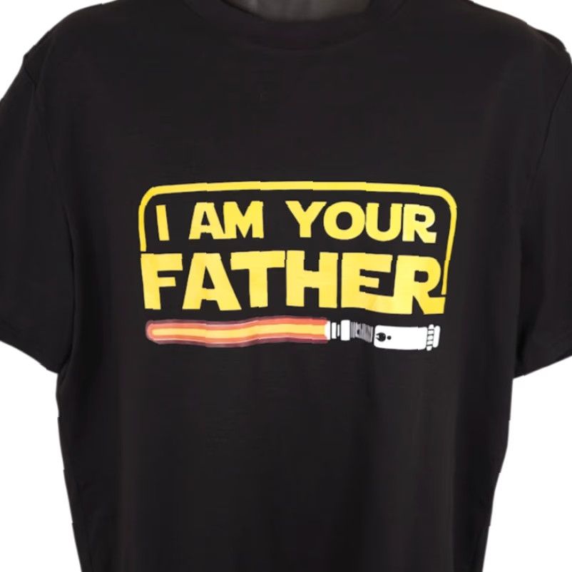 Star Wars Star Wars T Shirt Mens XL Black I Am Your Father Darth Vader Char T-Shirt Movie Retro Star Wars Mens XL Black I Am Your Father Darth Vader Size US XL / EU 56 / 4 - 2 Thumbnail