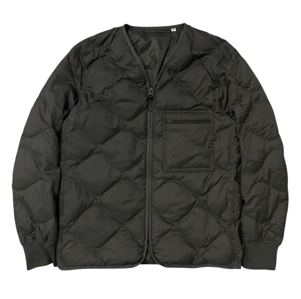 Lemaire 💥Uniqlo U Olive Green Down Jacket Size US S / EU 44-46 / 1 - 3 Thumbnail