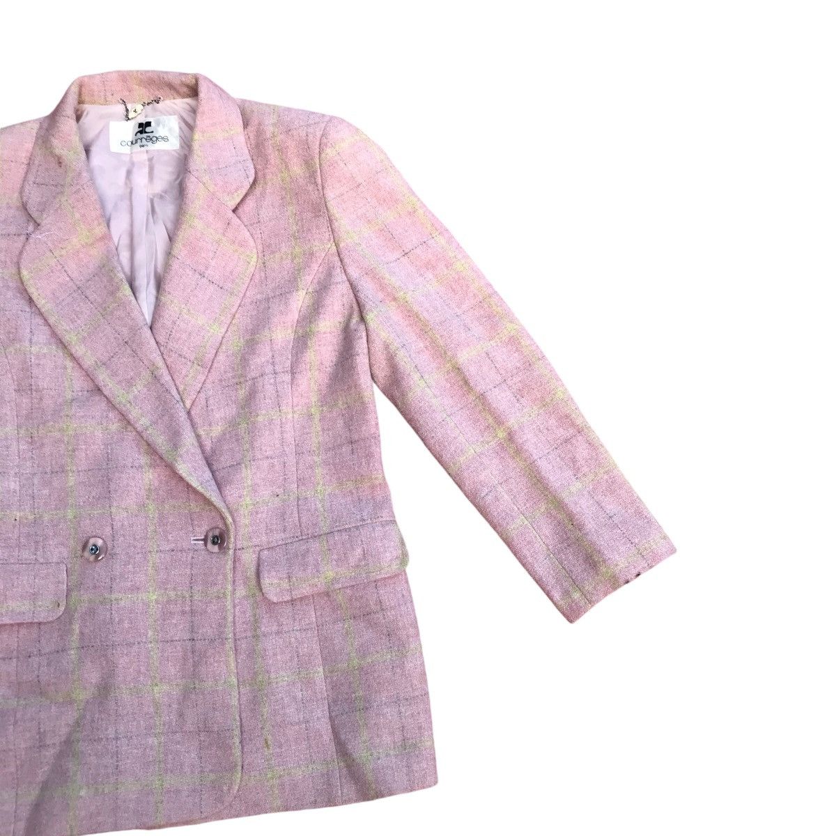 Courreges × If Six Was Nine VINTAGE COURREGES WOOL JACKET Size US S / EU 44-46 / 1 - 3 Thumbnail
