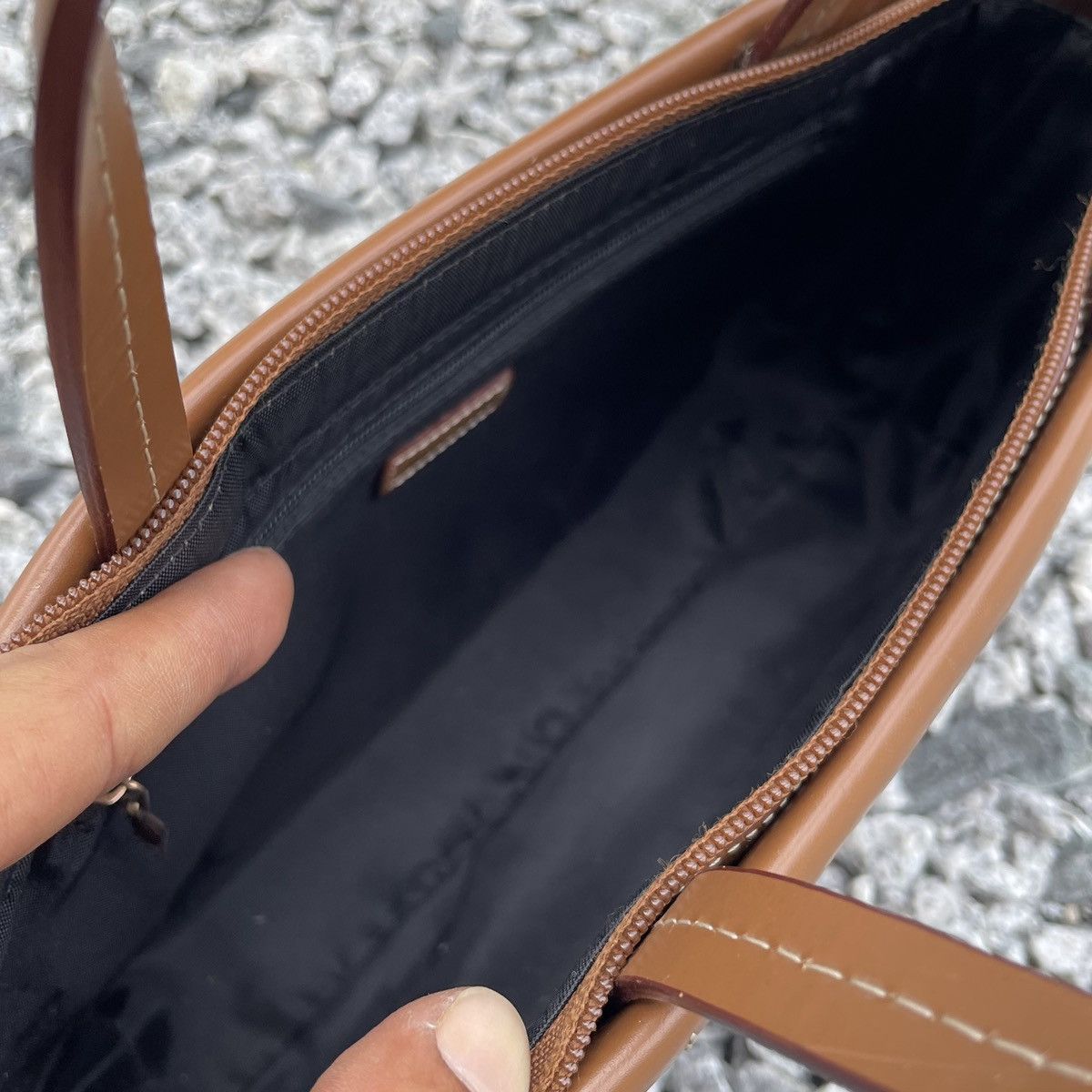 Designer × Japanese Brand × Mr. Junko VINTAGE JUNKO KOSHINO JAPAN DESIGNER LEATHER SMALL HANDBAG Size ONE SIZE - 10 Thumbnail