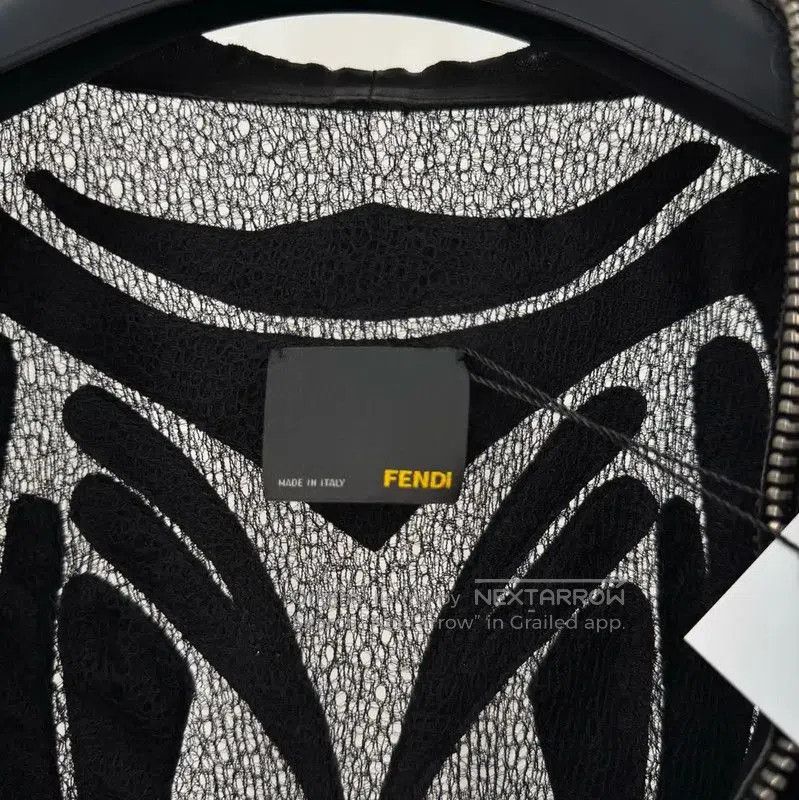 Fendi Fendi Black Leather Sleeveless Dress . Size L / US 10 / IT 46 - 5 Thumbnail