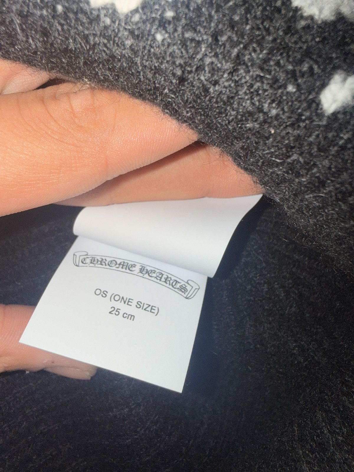 Chrome Hearts CH Cashmere ‘Big Daddy” Beanie Size ONE SIZE - 5 Thumbnail