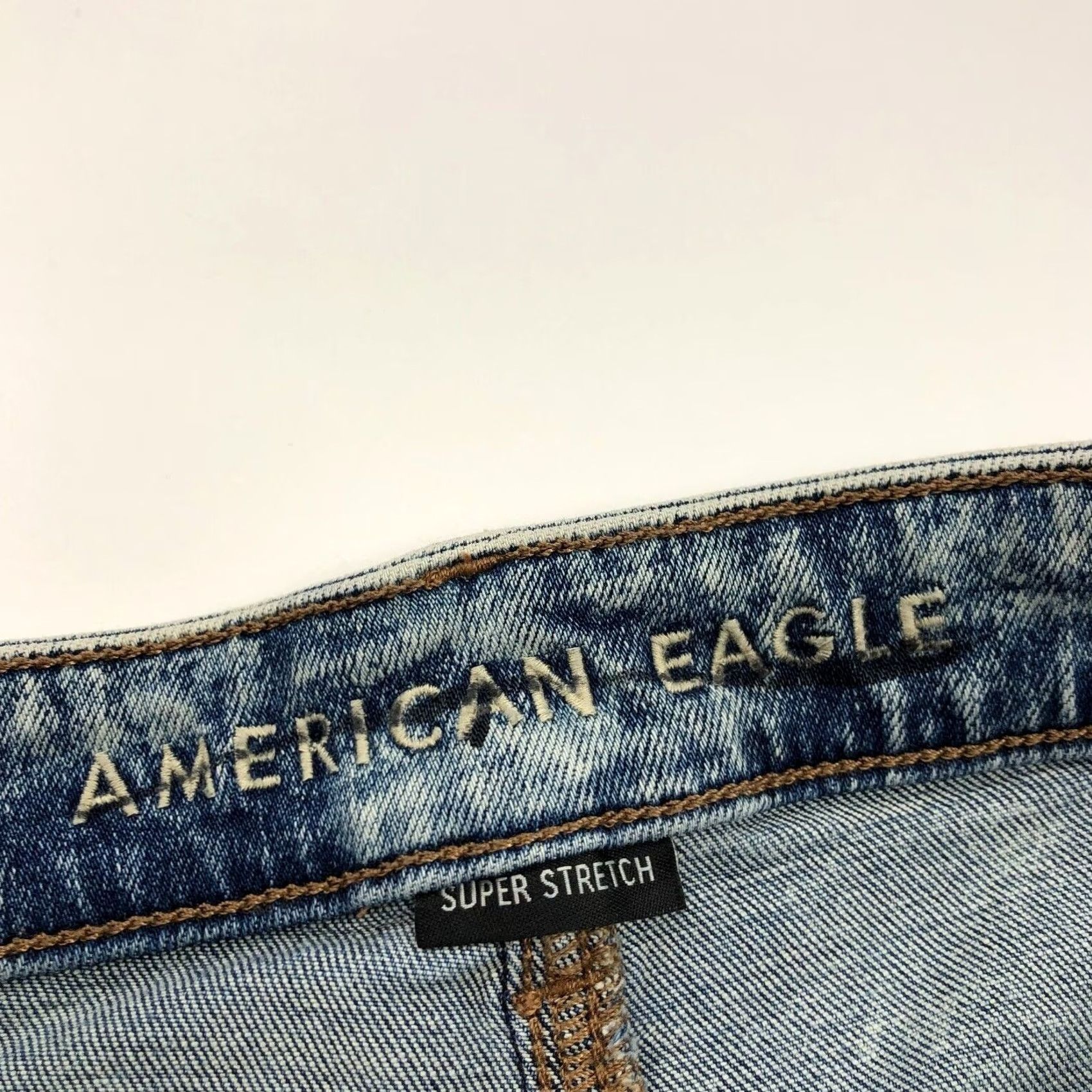 American Eagle Outfitters American Eagle Highest Rise Jegging Crop Jeans 10 Fits 28W 26L Distressed MINT Size 28" / US 6 / IT 42 - 7 Thumbnail