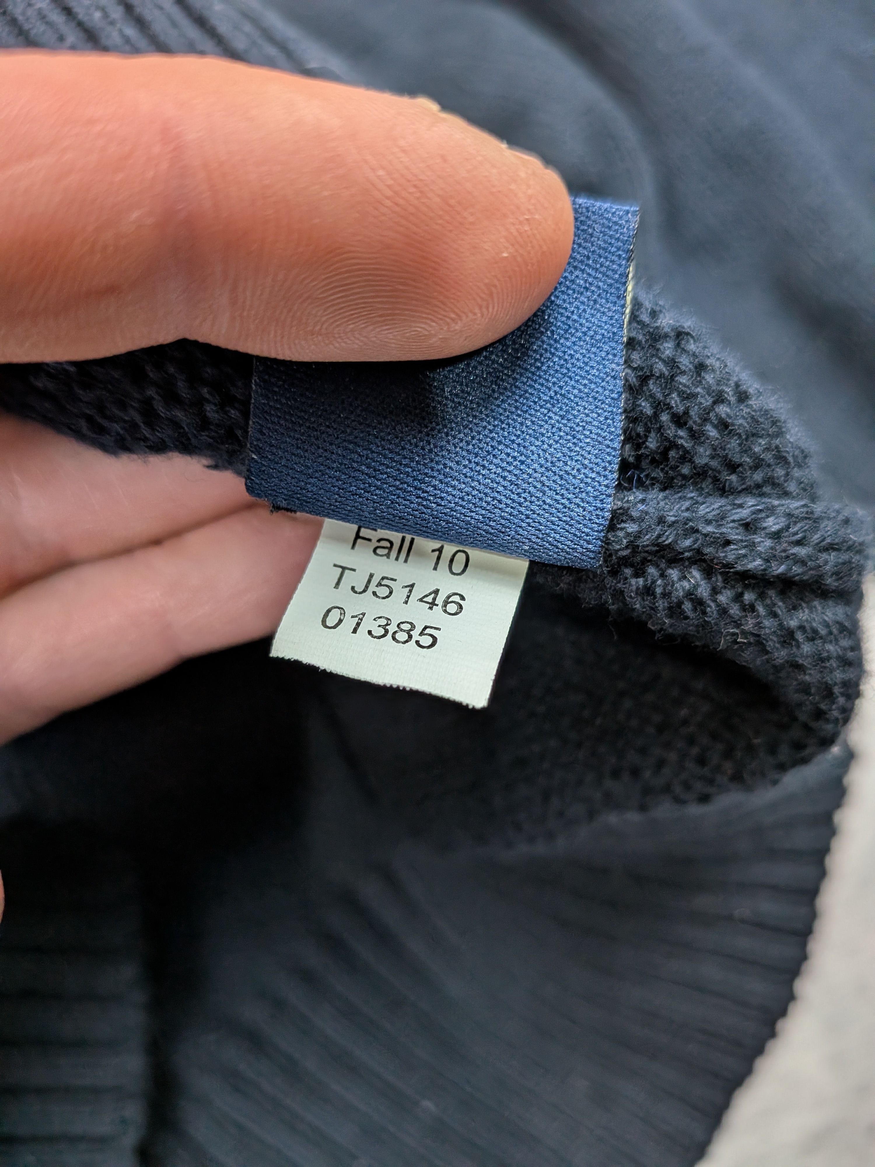 U.S. Polo Assn. USPA Navy Quarter-Zip Sweater XL Winter Pullover Size US XL / EU 56 / 4 - 11 Thumbnail