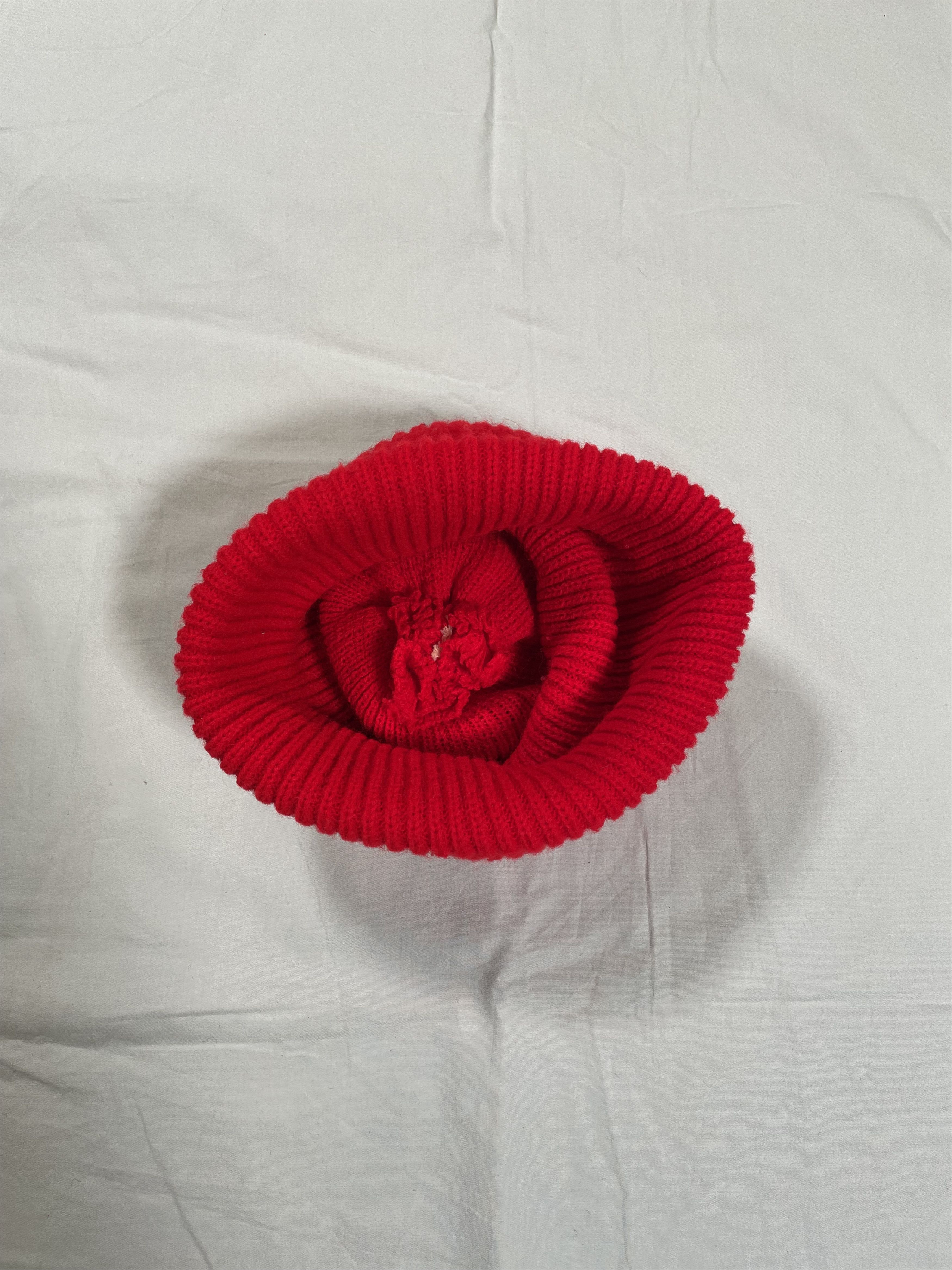 Vintage True Vintage 1970's Uniroyal Knit Pom Pom Beanie/Toque Hat Size ONE SIZE - 3 Thumbnail