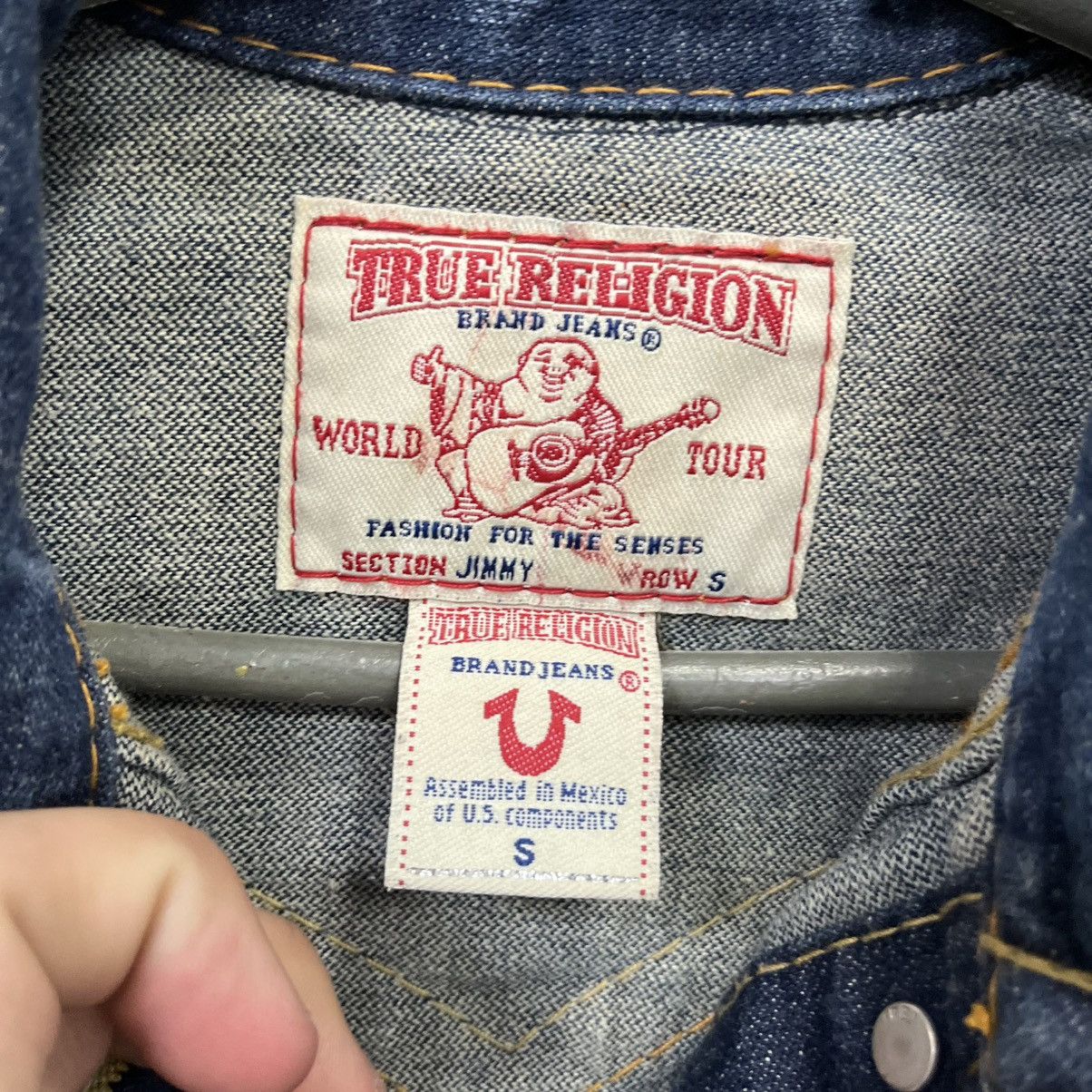 True Religion Vintage True Religion Jean Jacket Chief Keef Size US S / EU 44-46 / 1 - 13 Thumbnail