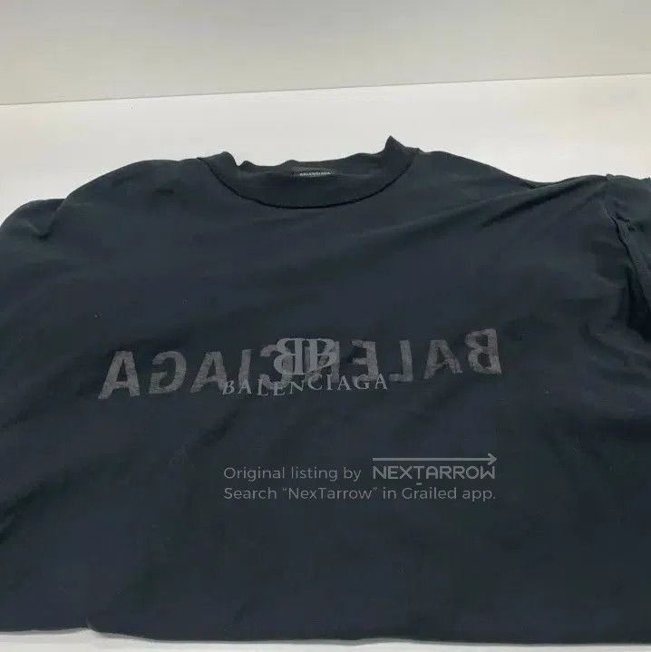 Balenciaga Balenciaga Logo Print Short Sleeve T. Size US L / EU 52-54 / 3 - 2 Thumbnail