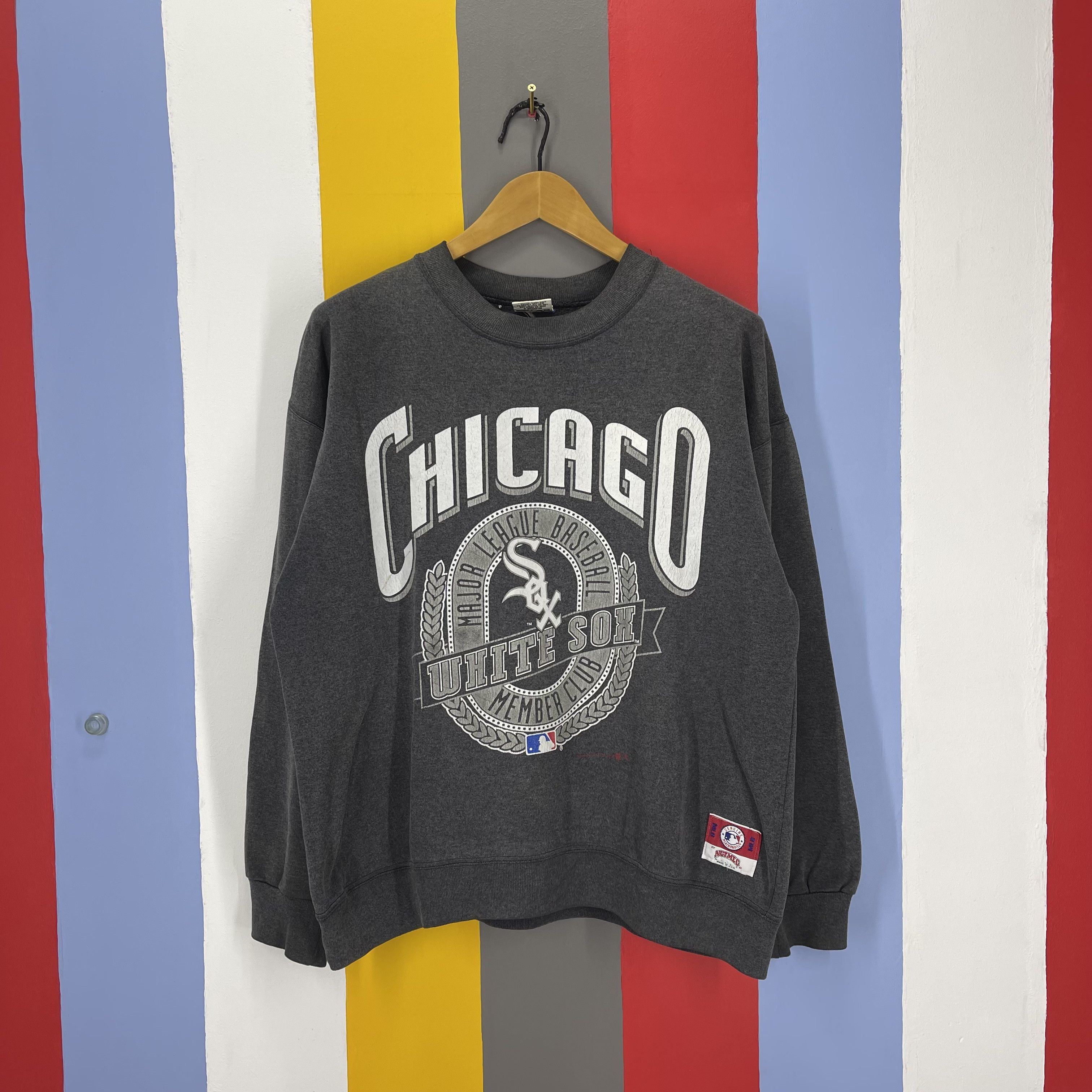 MLB 1992 Vintage CHICAGO WHITE SOX by NUTMEG Sweatshirt #1241/AQ Size US L / EU 52-54 / 3 - 1 Preview