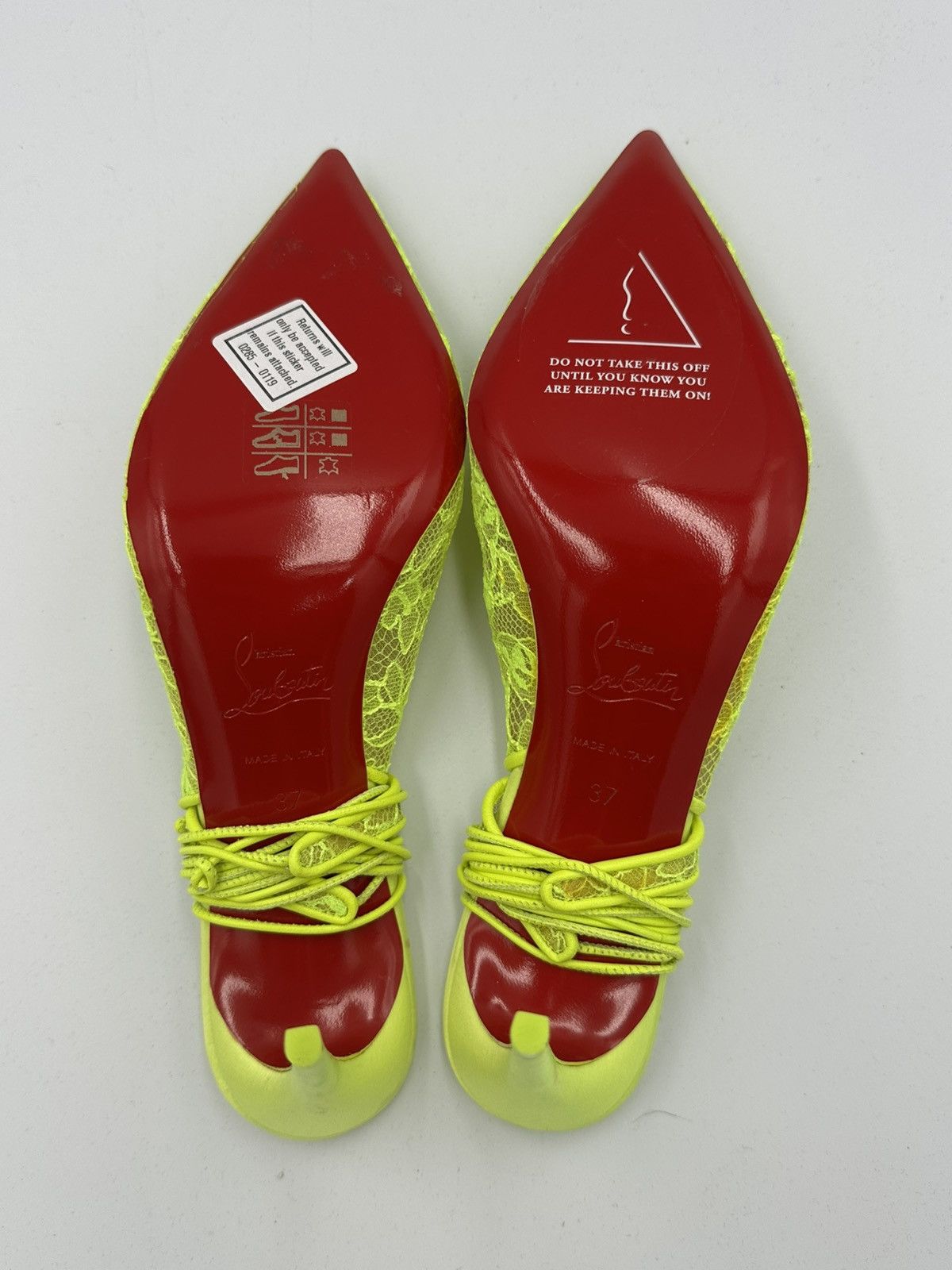 Christian Louboutin Christian Louboutin Heels Size US 7 / IT 37 - 7 Thumbnail