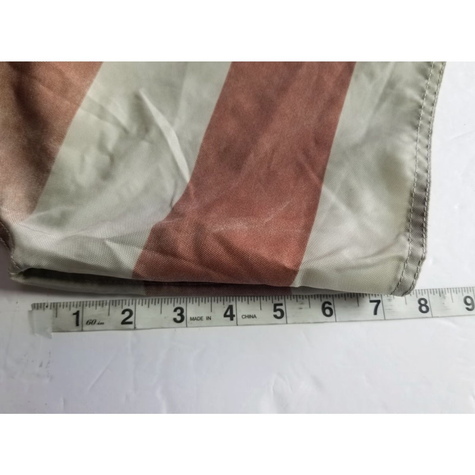 Vintage Captain Fin Drawstring Boardshorts Men Bermuda Beige Red Striped 34 Beach Casual Size ONE SIZE - 5 Thumbnail